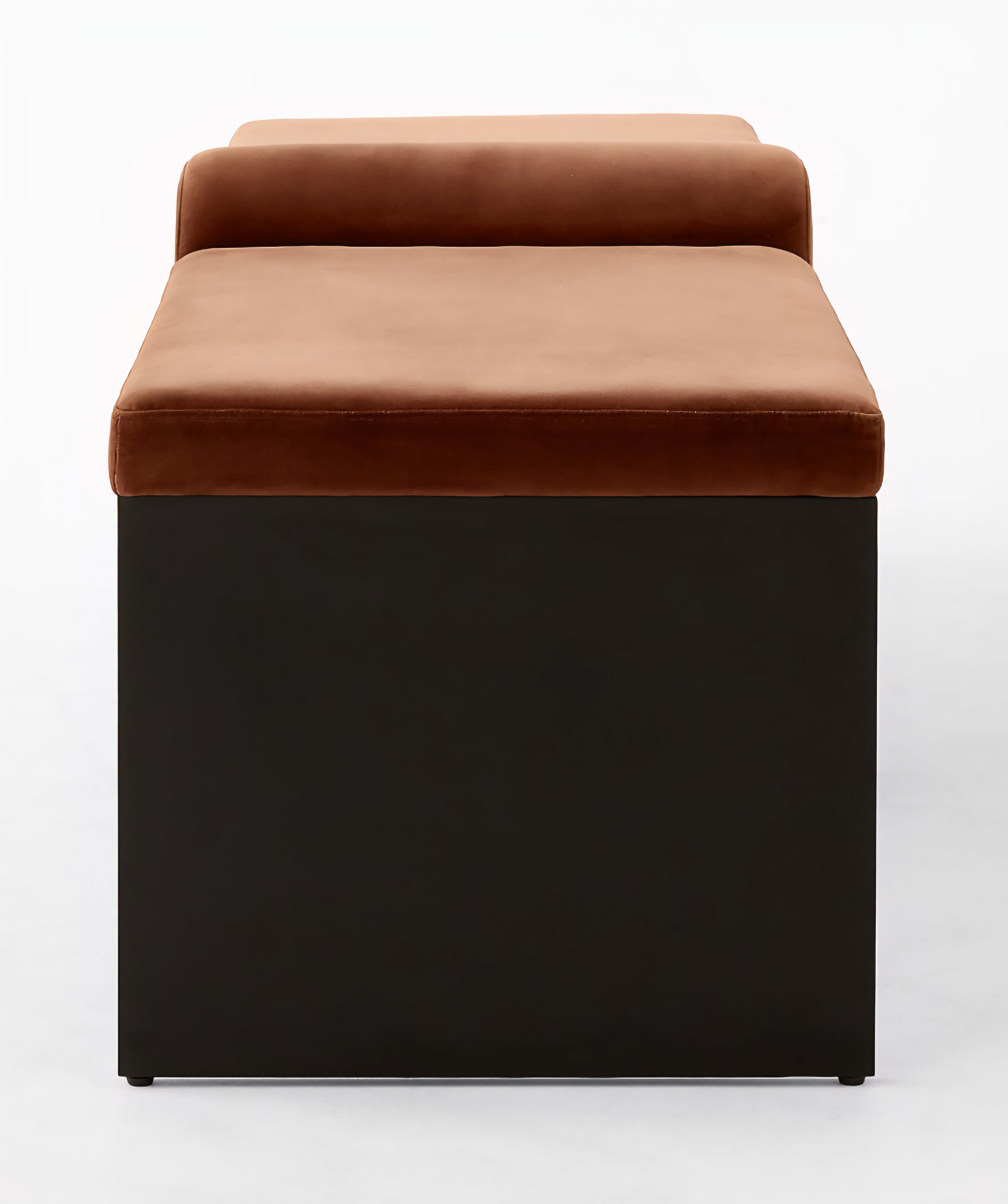 THE ONE × Arc — Faux Mohair/Velvet Bench