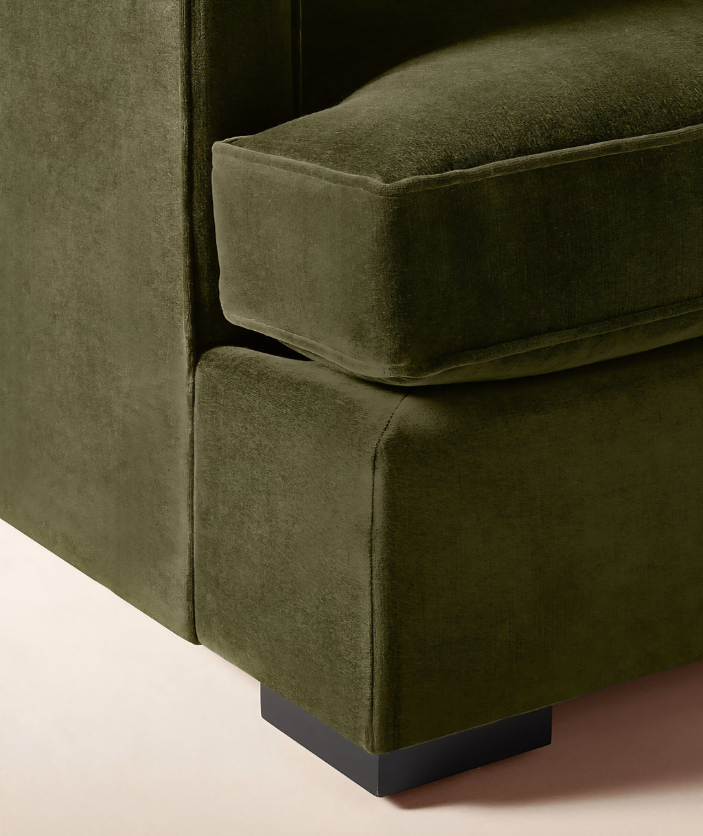 THE ONE × Eastman — White Performance Fabric Sofa