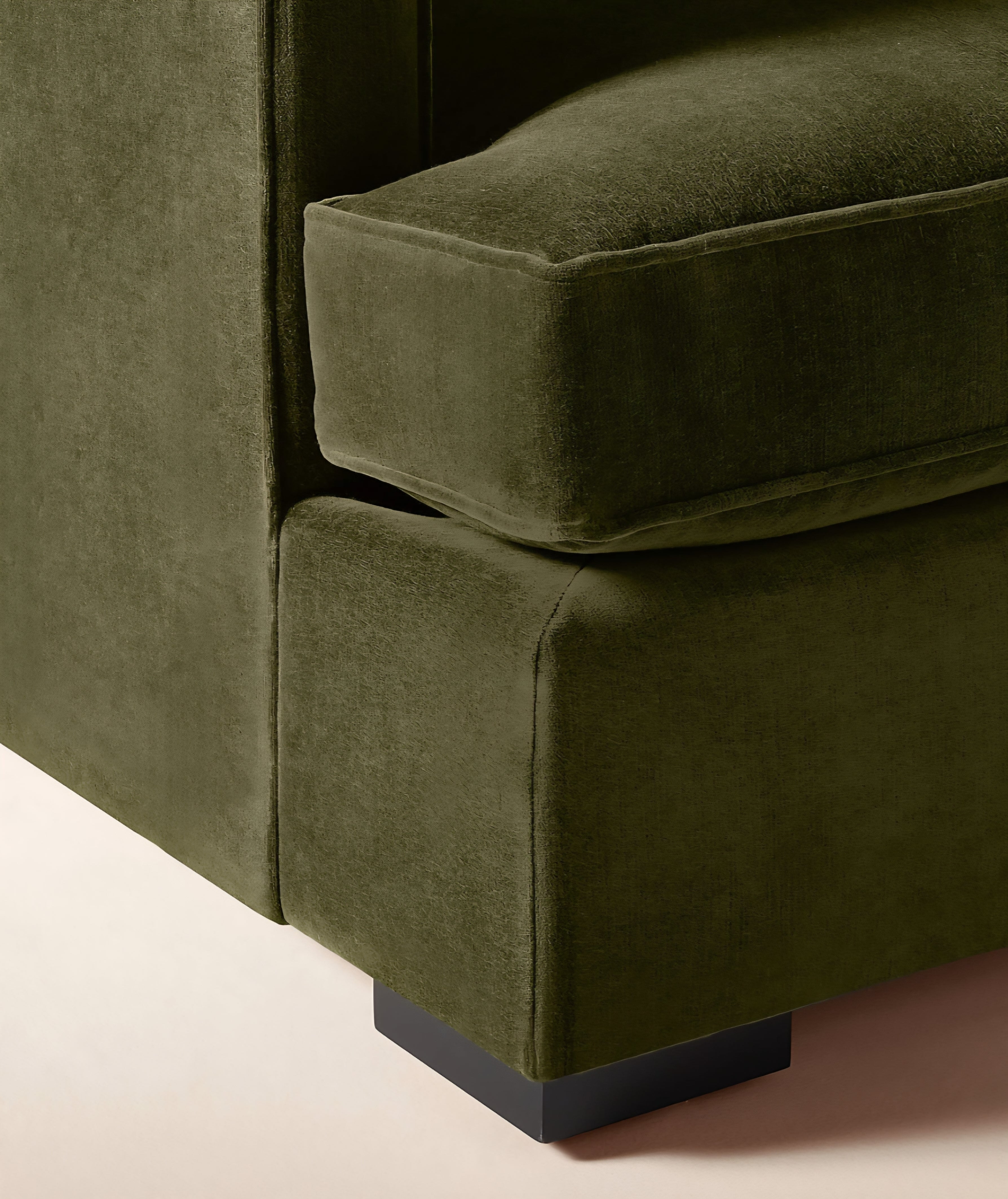 THE ONE × Eastman — White Performance Fabric Sofa