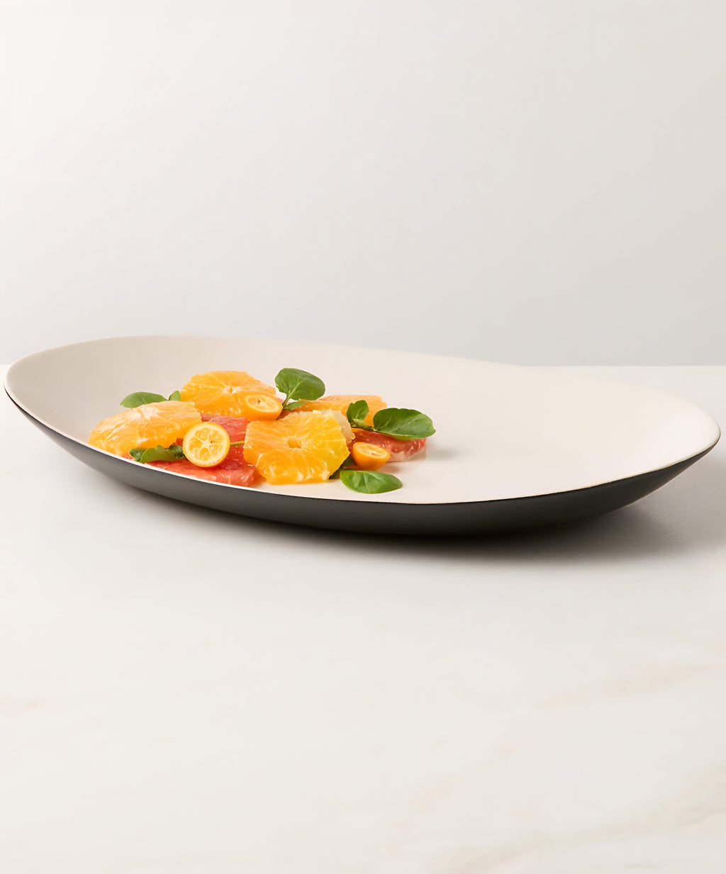 THE ONE × Barchan — Oval Stoneware Serving Platter