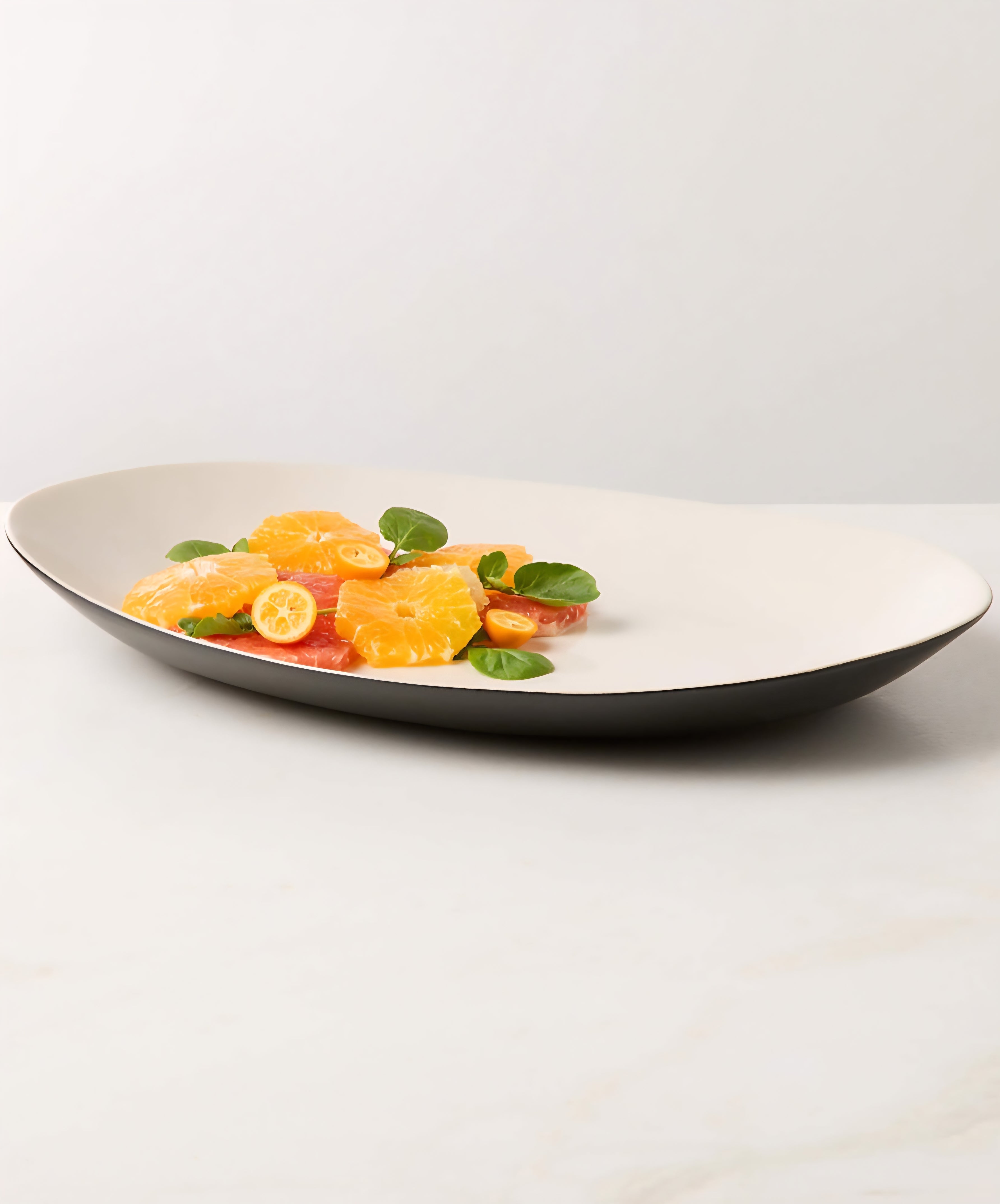 THE ONE × Barchan — Oval Stoneware Serving Platter