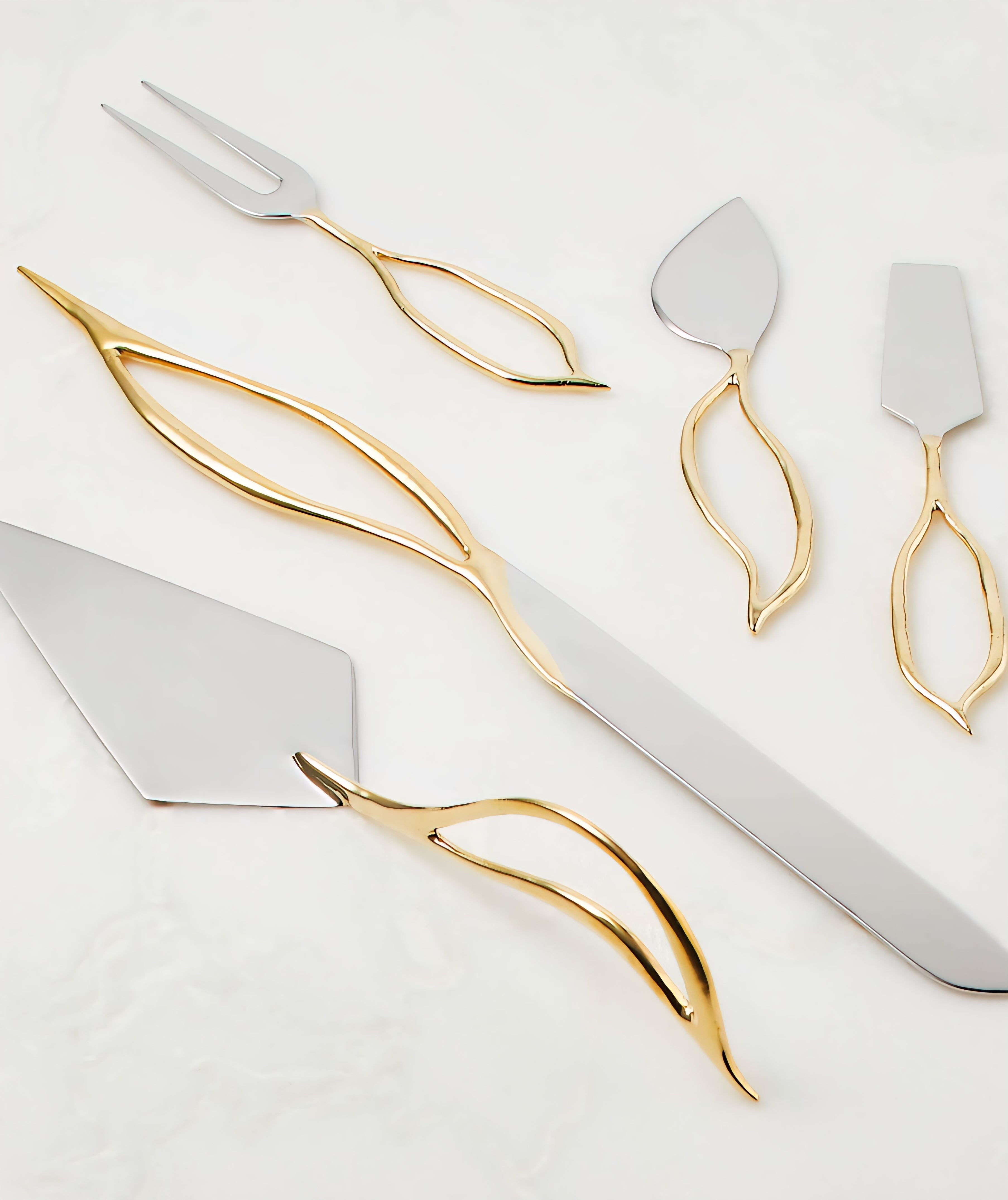 THE ONE × Valleta — Gold Cake Servers Set of 2