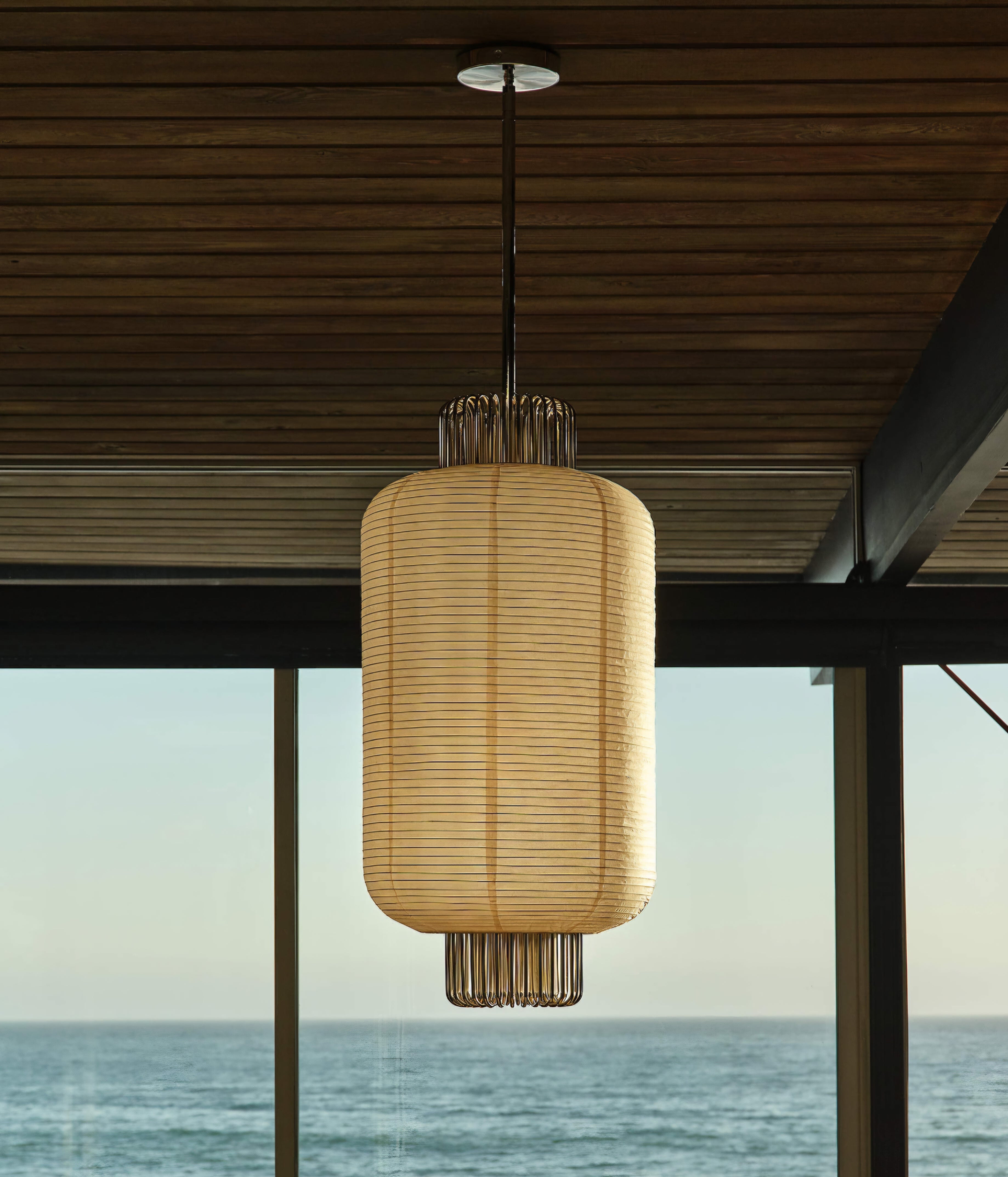 THE ONE × Nagara — Rice Paper Pendant Light