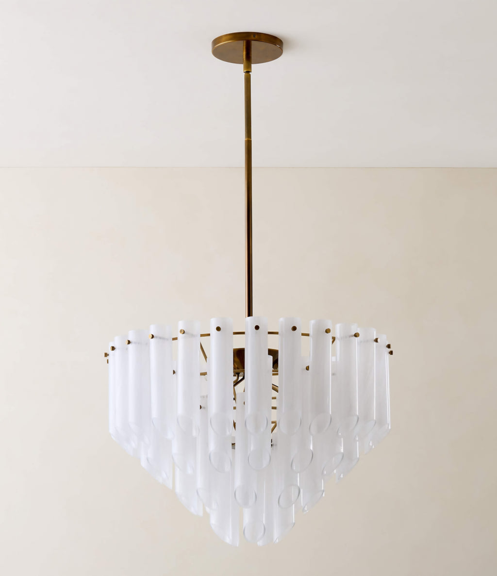 THE ONE × Lecko — Milky Glass Pendant Light