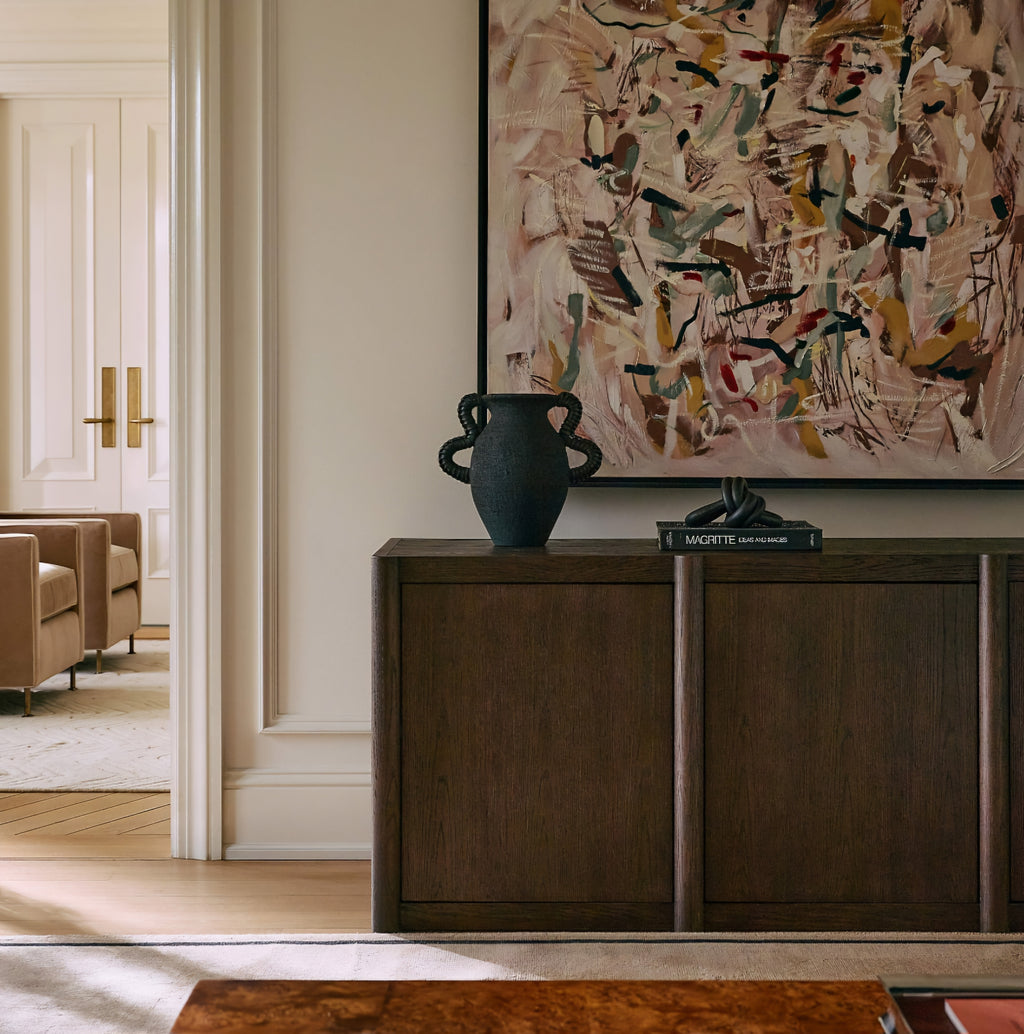 THE ONE × Macron — Oak Media Console