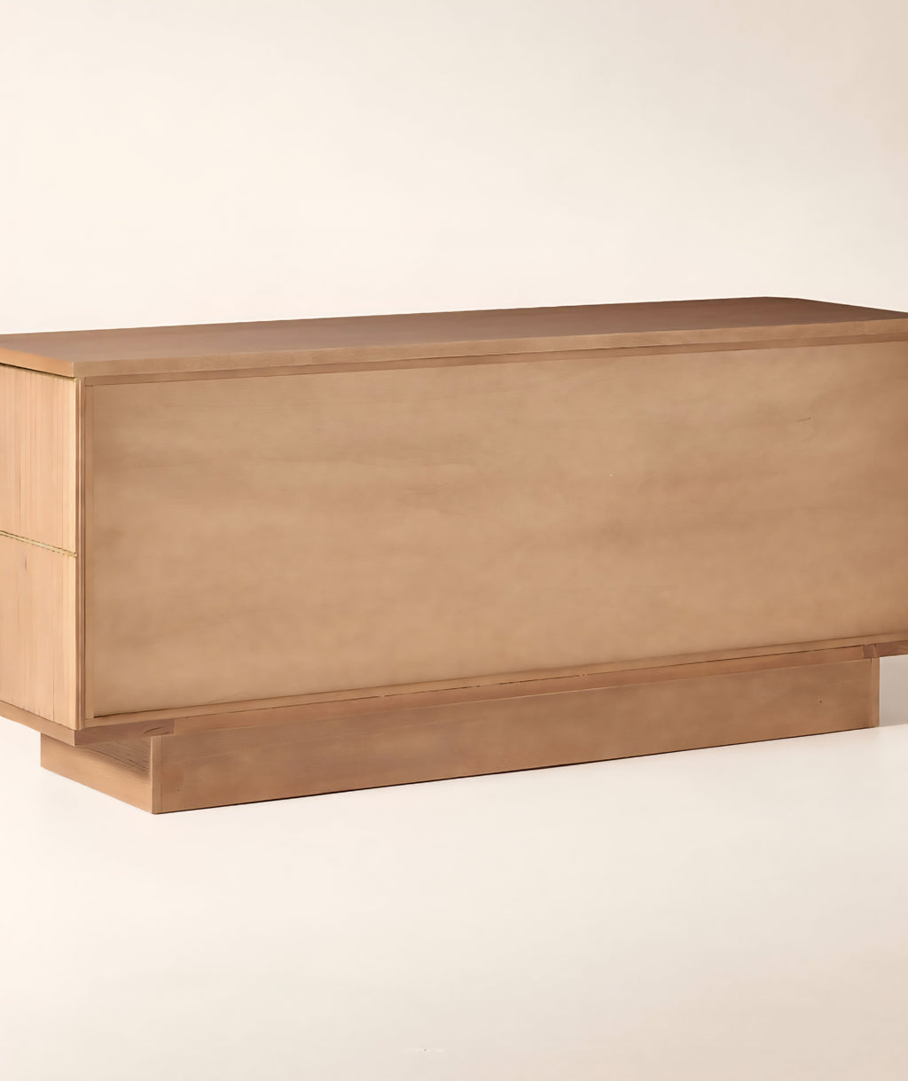 THE ONE × Davison — Fluted Oak 4-Drawer Dresser