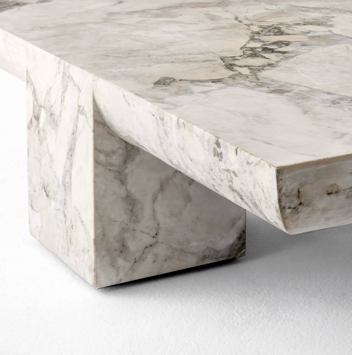 THE ONE × Marlo — Marble Coffee Table