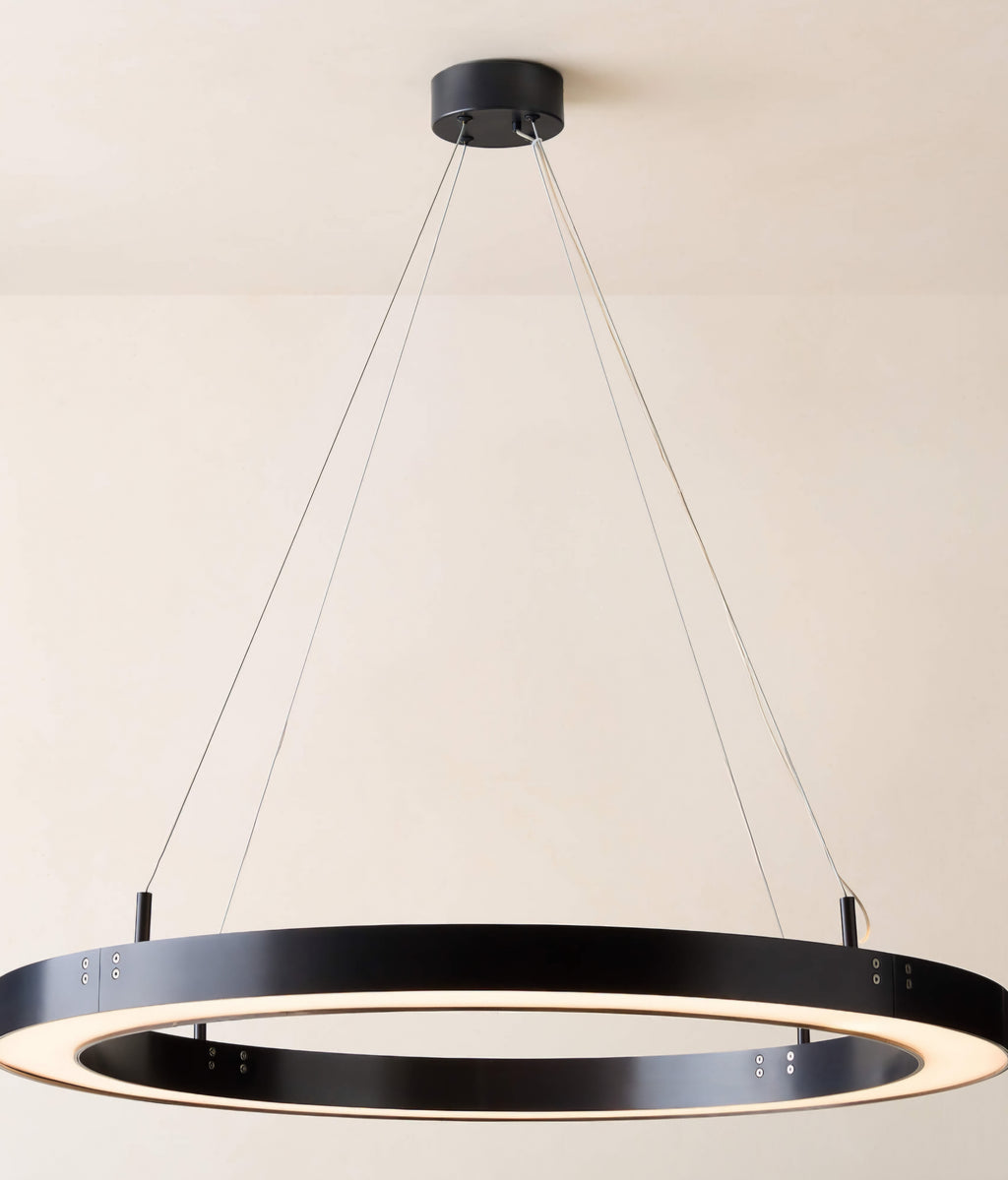 THE ONE × Misura — Black Metal Pendant Light