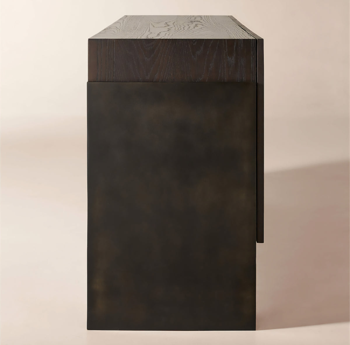 THE ONE × Dante — Dark Wood and Metal Credenza