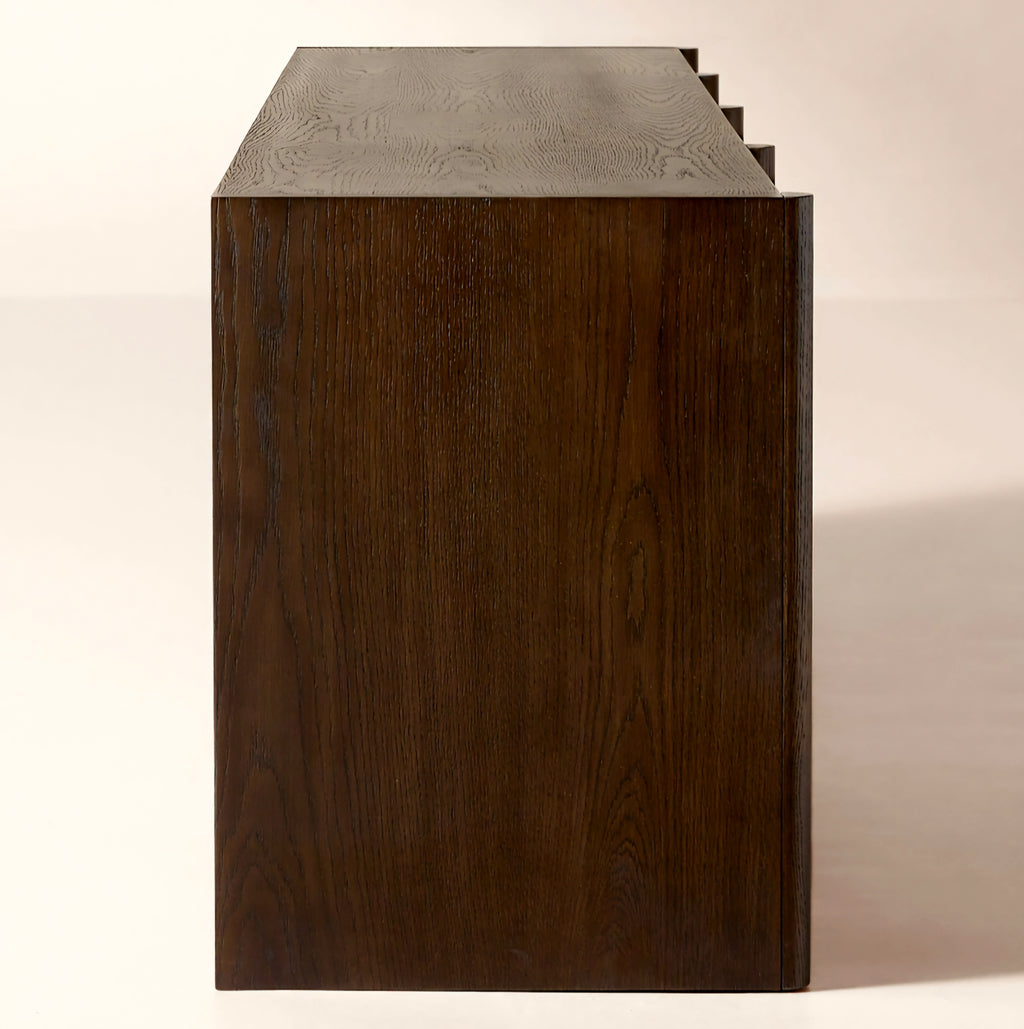 THE ONE × Macron — Oak Media Console