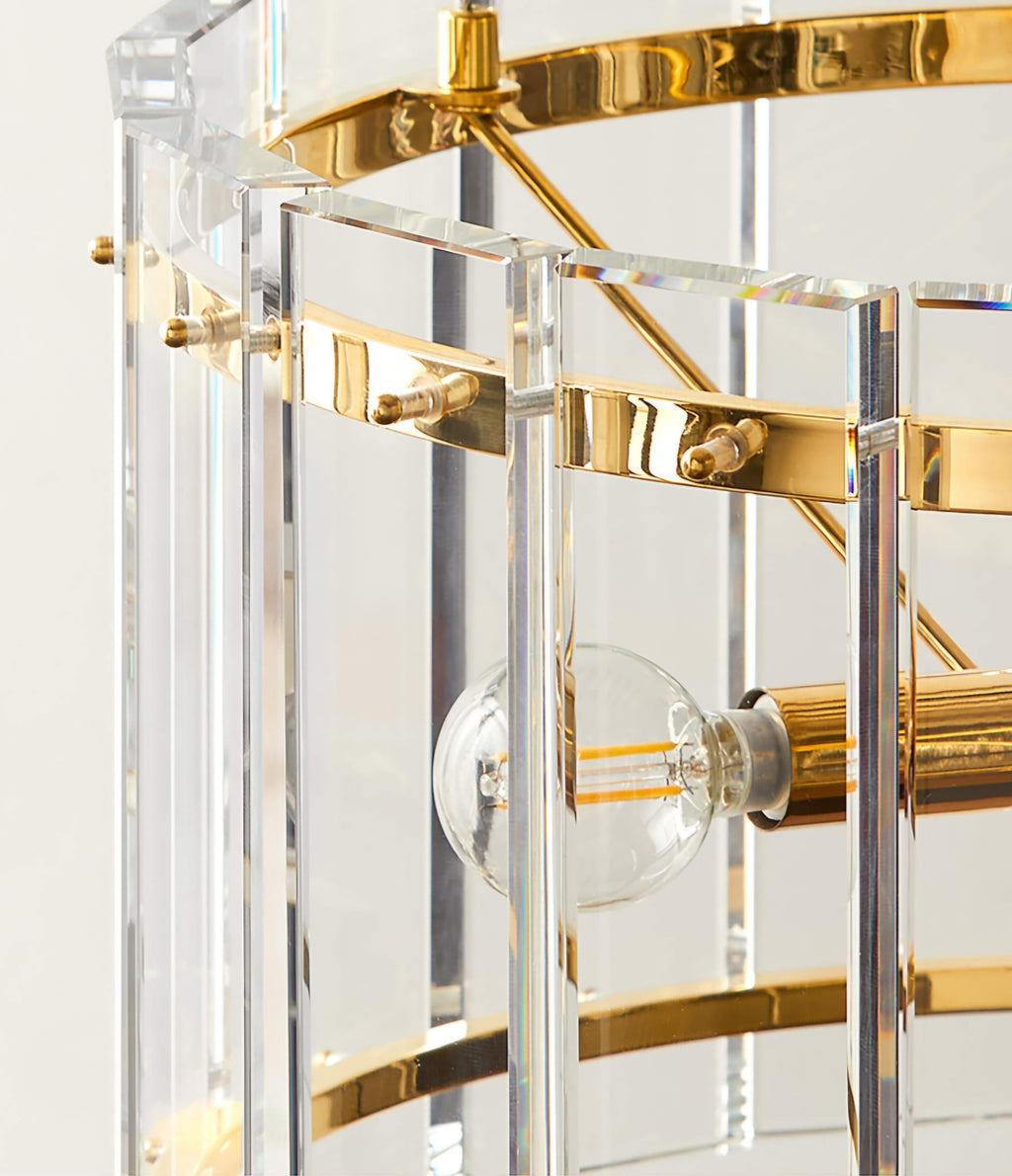 THE ONE × Gleam — Crystal Pendant Light