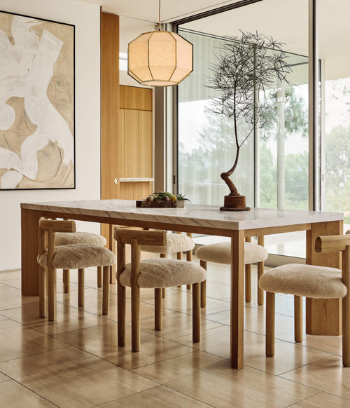 THE ONE × Blisse — Natural Linen Pendant Light