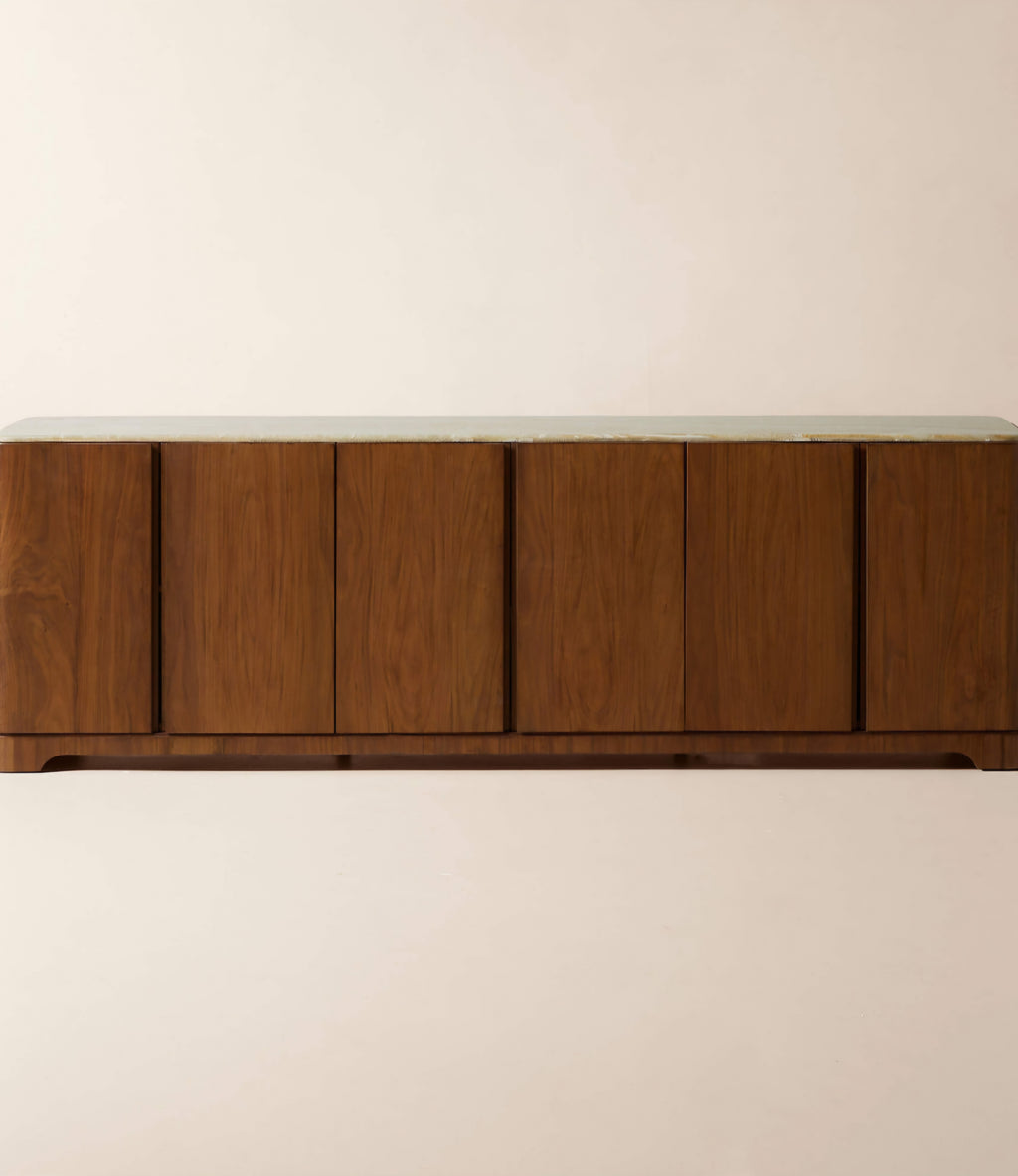 THE ONE × Rio — Onyx and Walnut Media Console