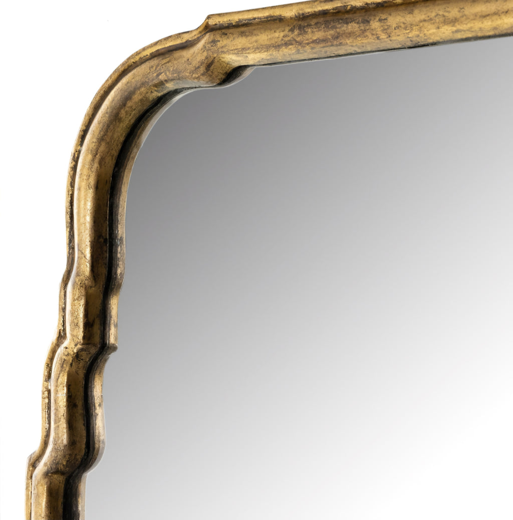 THE ONE × Amelie — Brass Vanity Mirror 22" x 26"