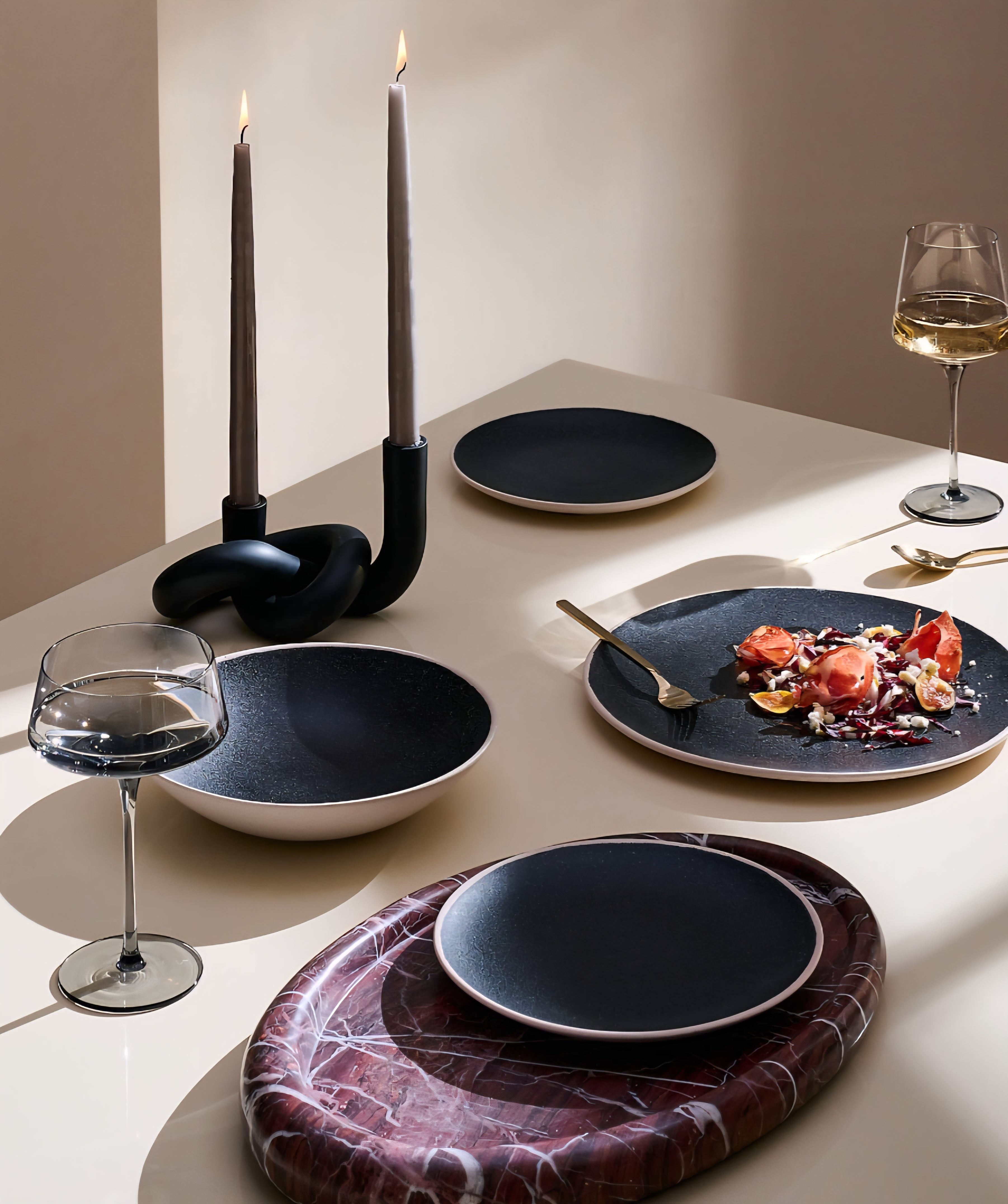THE ONE × Pave — Oval Marble Serving Tray