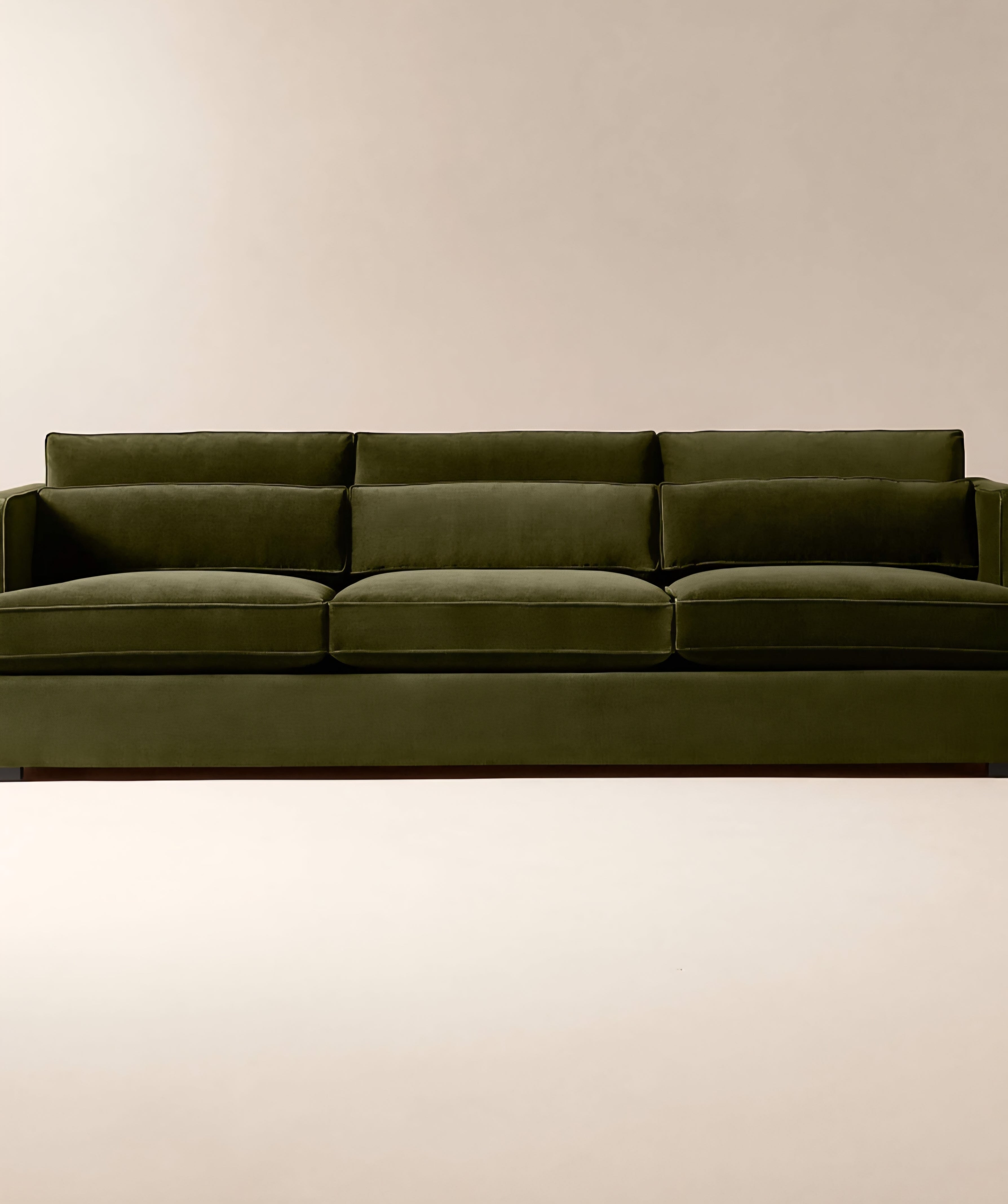 THE ONE × Eastman — White Performance Fabric Sofa