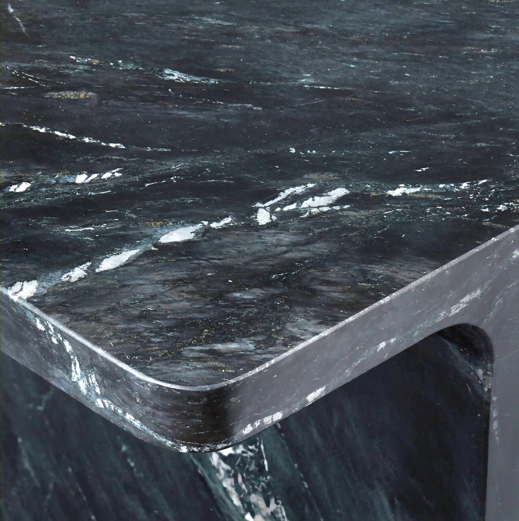 THE ONE × Ciccio — Red Marble Side Table