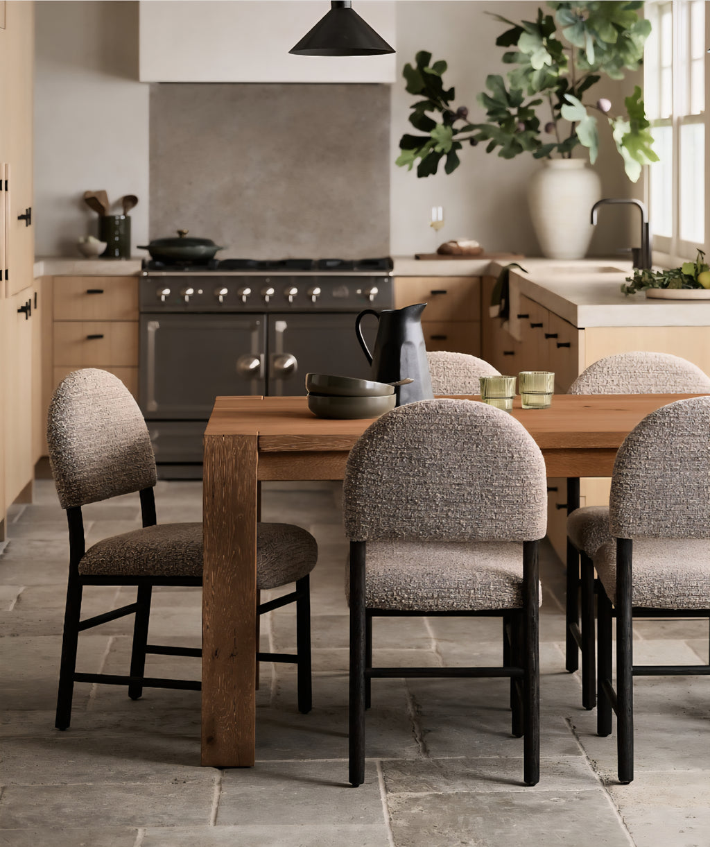THE ONE × Terra — Natural White Oak Dining Table