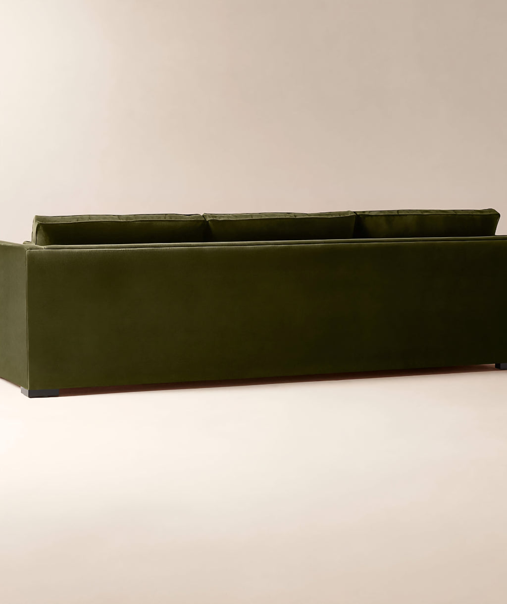 THE ONE × Eastman — White Performance Fabric Sofa