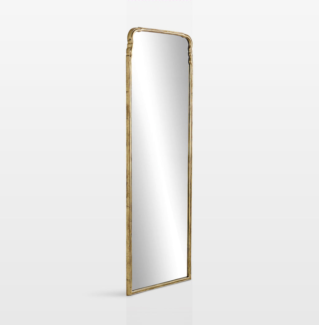 THE ONE × Amelie — Antique Brass Floor Mirror