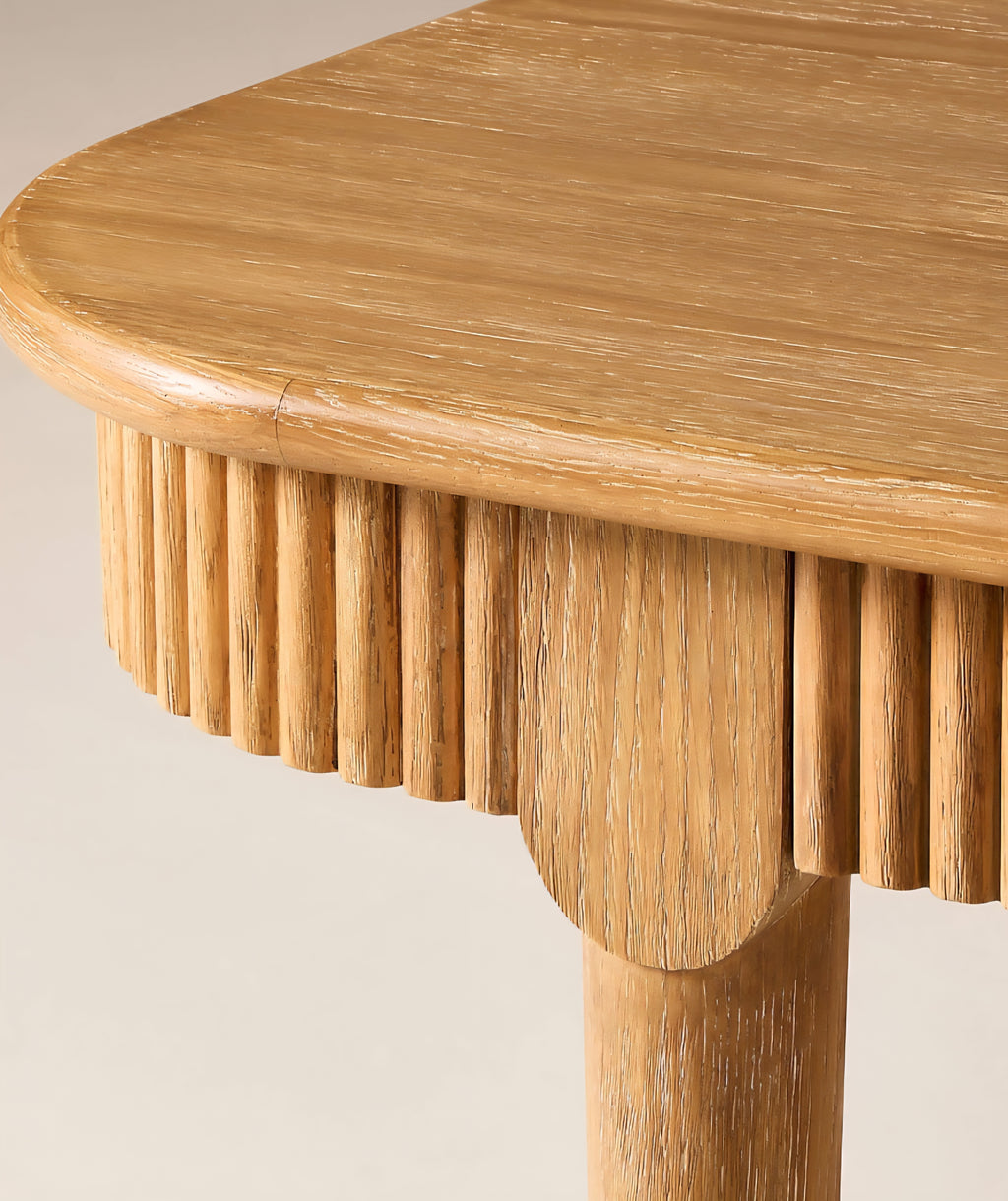 THE ONE × Providence — Cerused Oak Dining Table