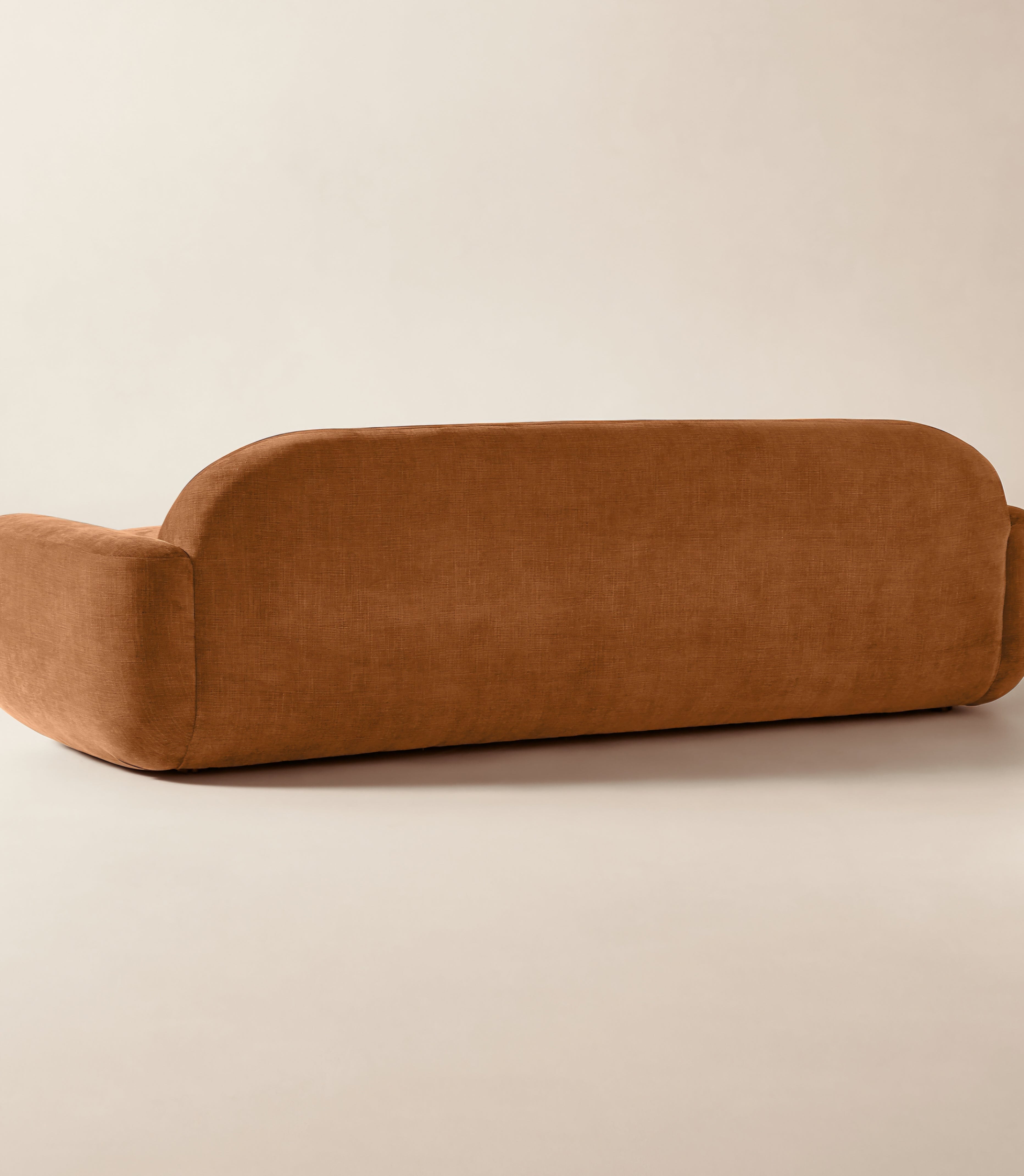 THE ONE × Aldine — Ivory Boucle Textured Sofa