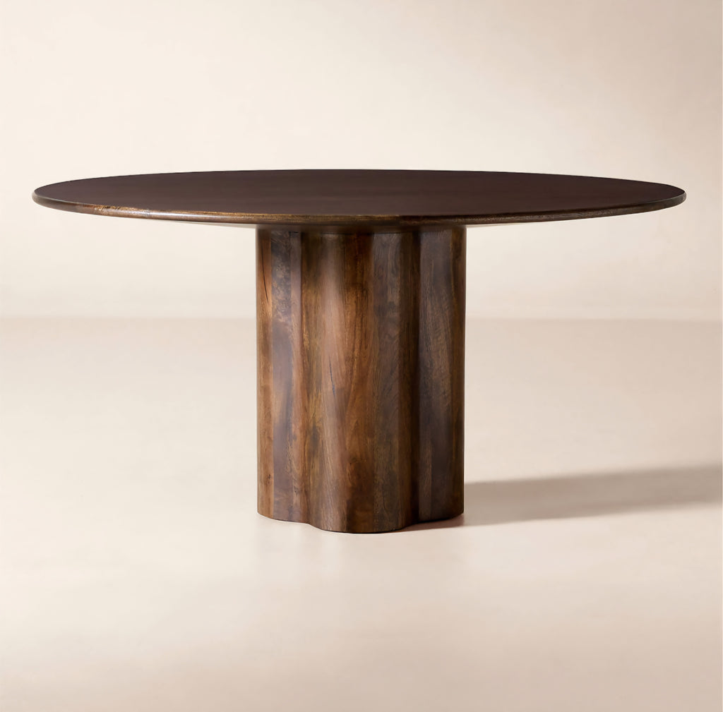 THE ONE × Viggo — Dark Mango Wood Dining Table