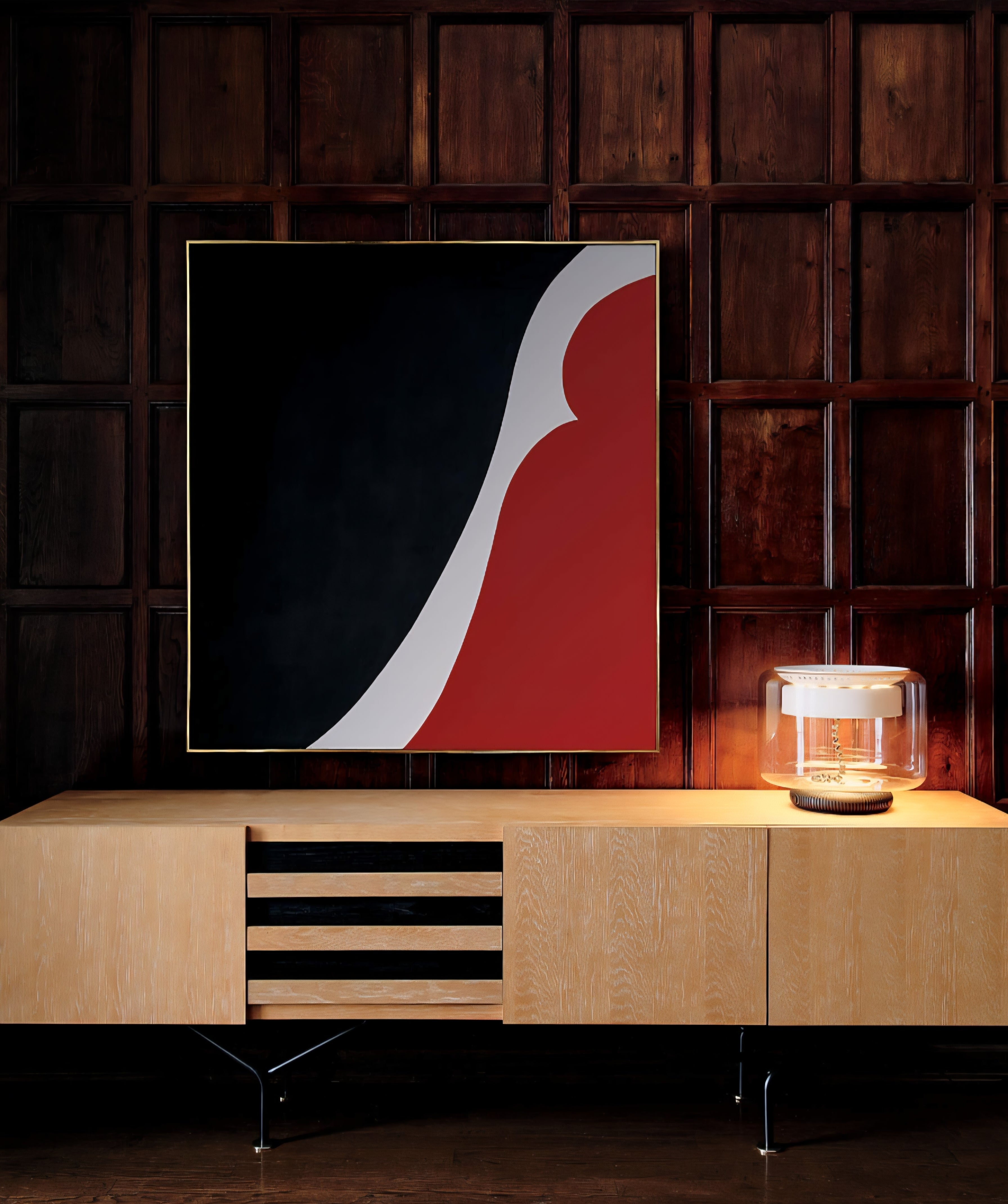 THE ONE × Paraggi — Walnut Wood Credenza