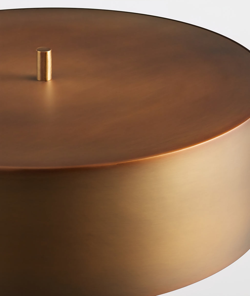 THE ONE × Zain — Brushed Brass Adjustable Floor Lamp (65")