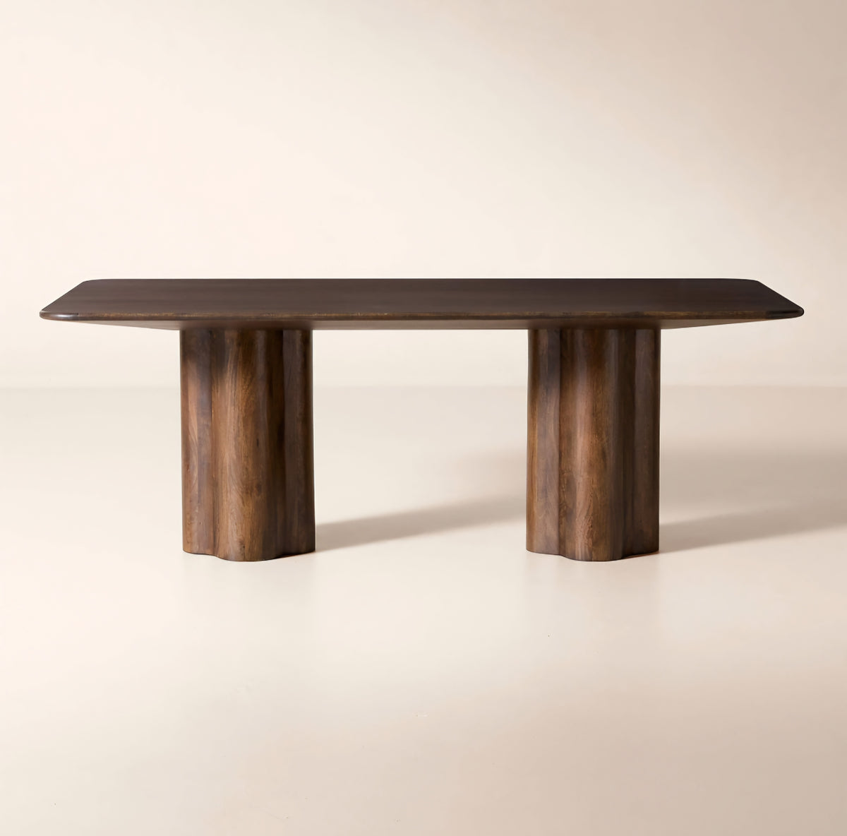 THE ONE × Viggo — Dark Mango Wood Dining Table