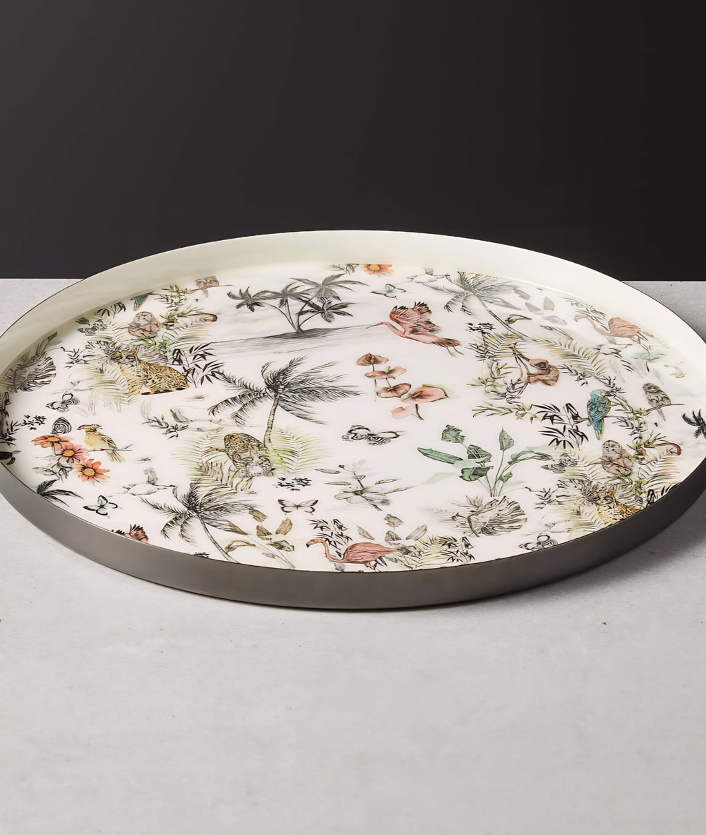 THE ONE × Jungle — Round Serving Tray