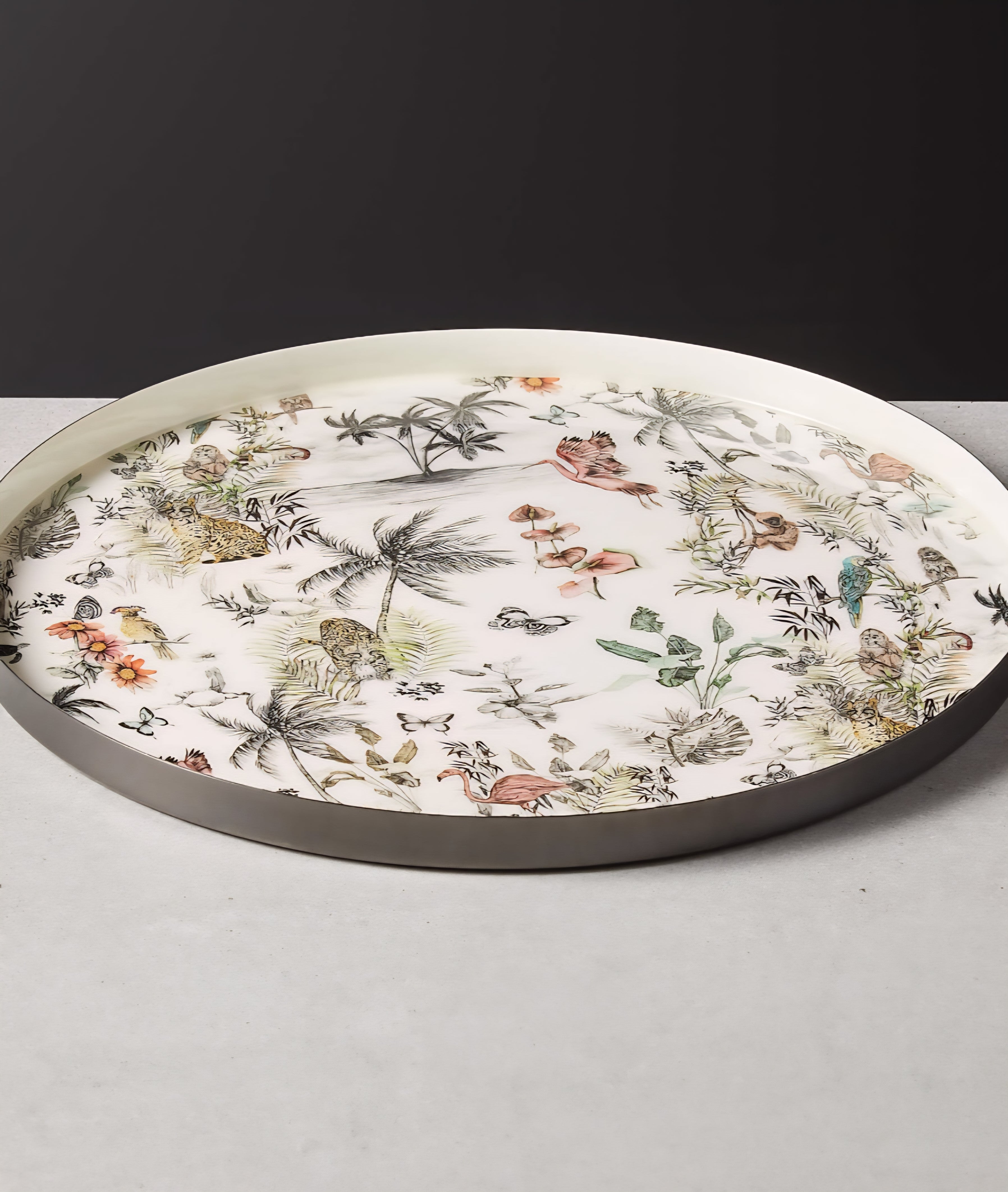 THE ONE × Jungle — Round Serving Tray