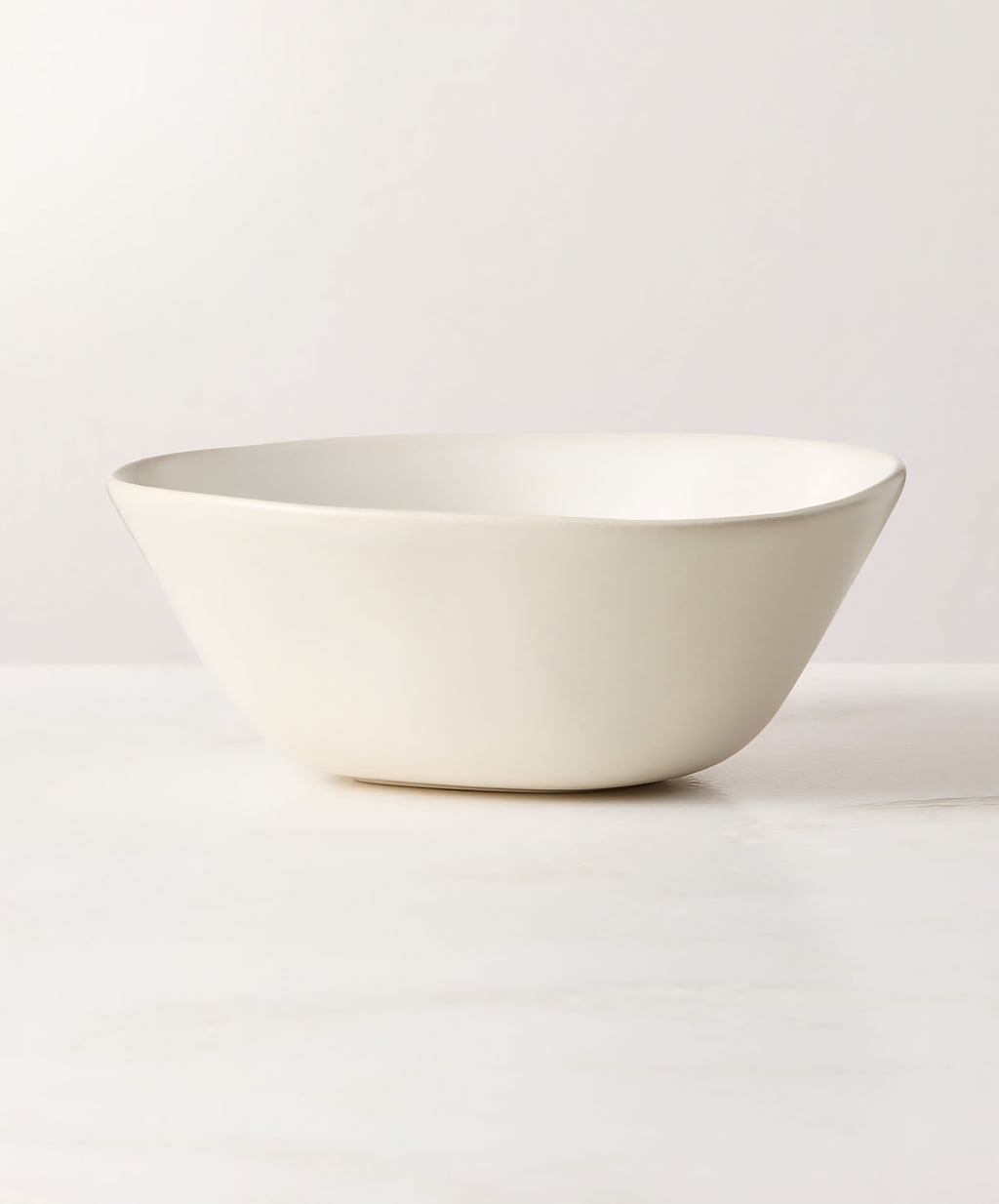 THE ONE × Selene — Ivory Stoneware Soup & Pasta Bowls