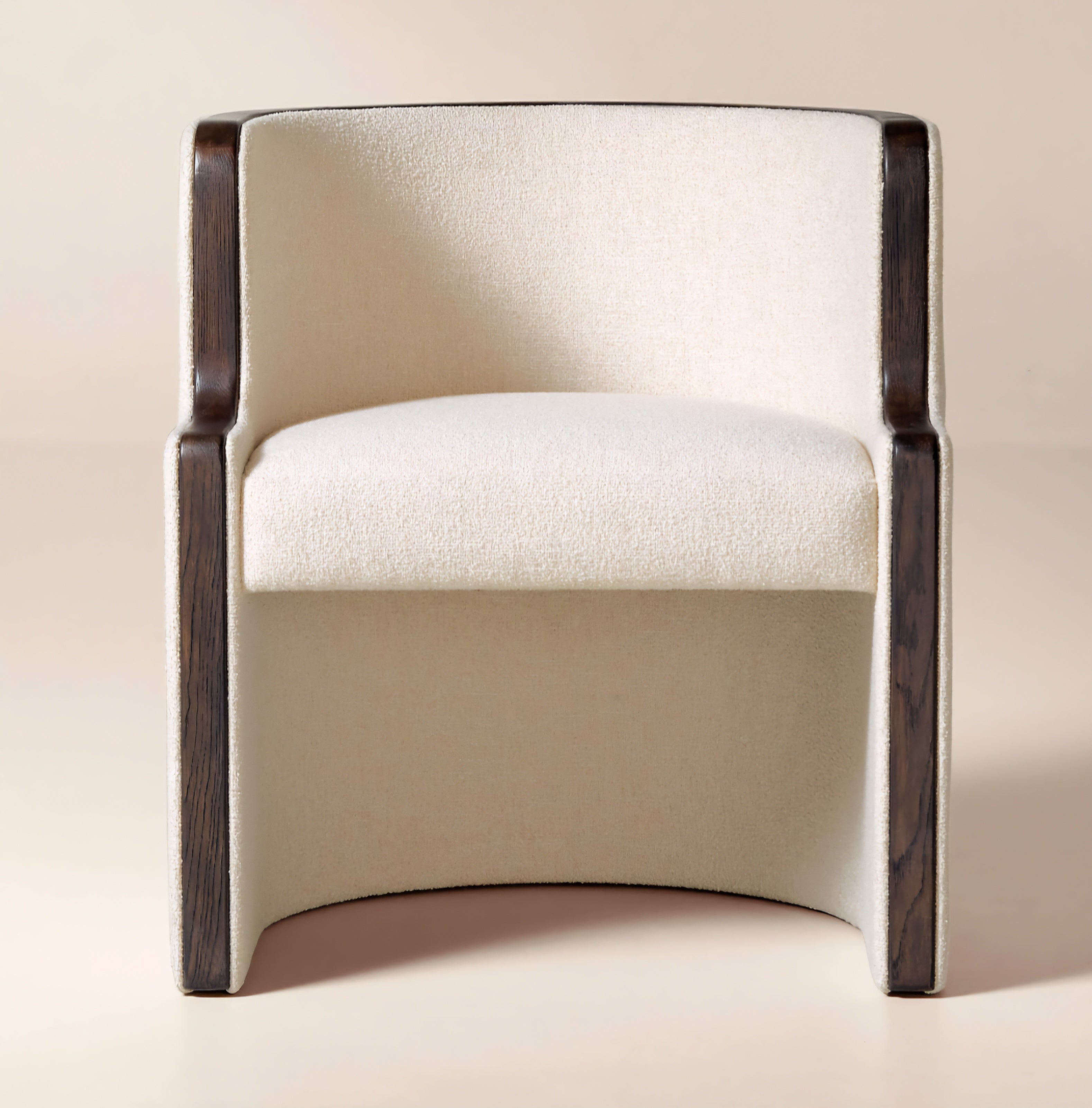 THE ONE × Chester — Warm White Performance Linen Dining Chair
