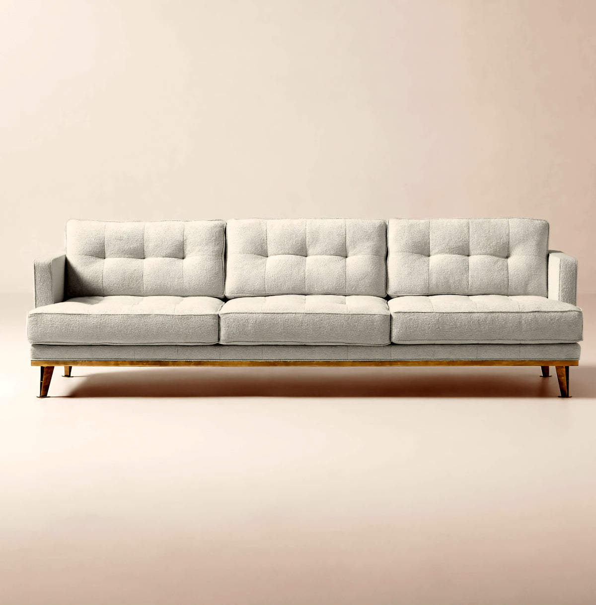 THE ONE × Itero — Off White Performance Fabric Sofa