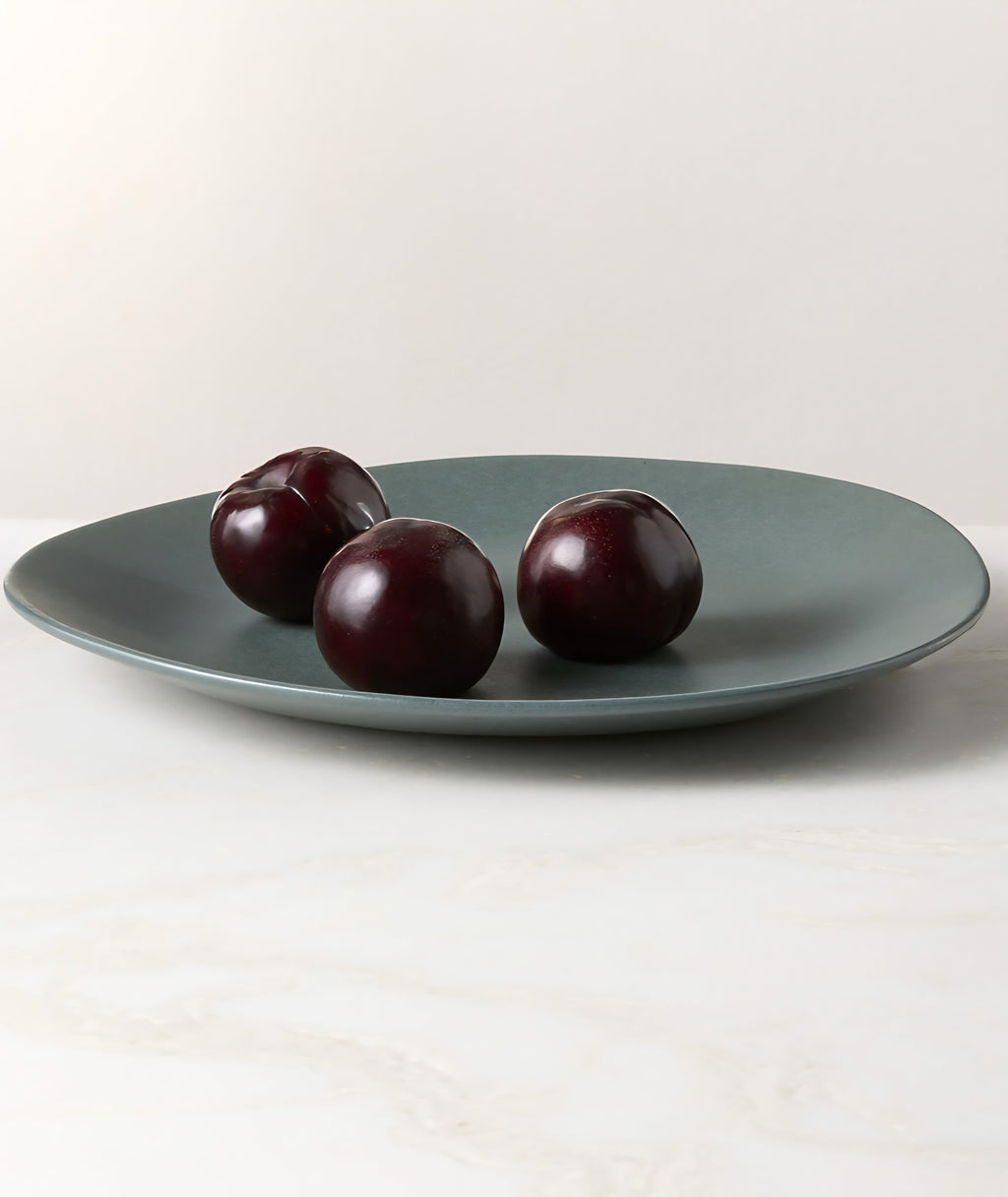 THE ONE × Selene — Round Stoneware Serving Platter