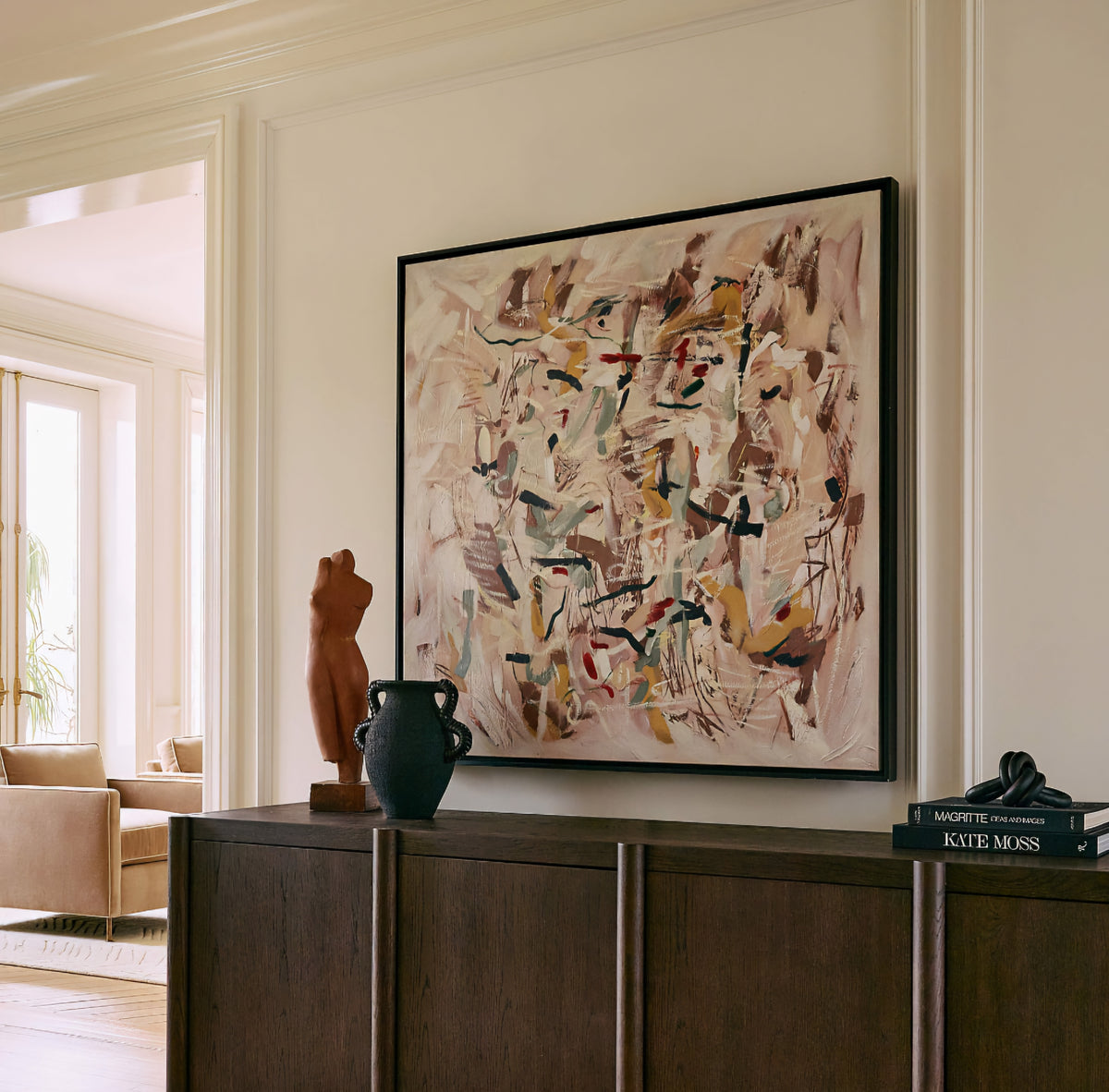 THE ONE × Macron — Oak Media Console