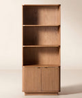 THE ONE × Davison — Fluted Oak Bookcase