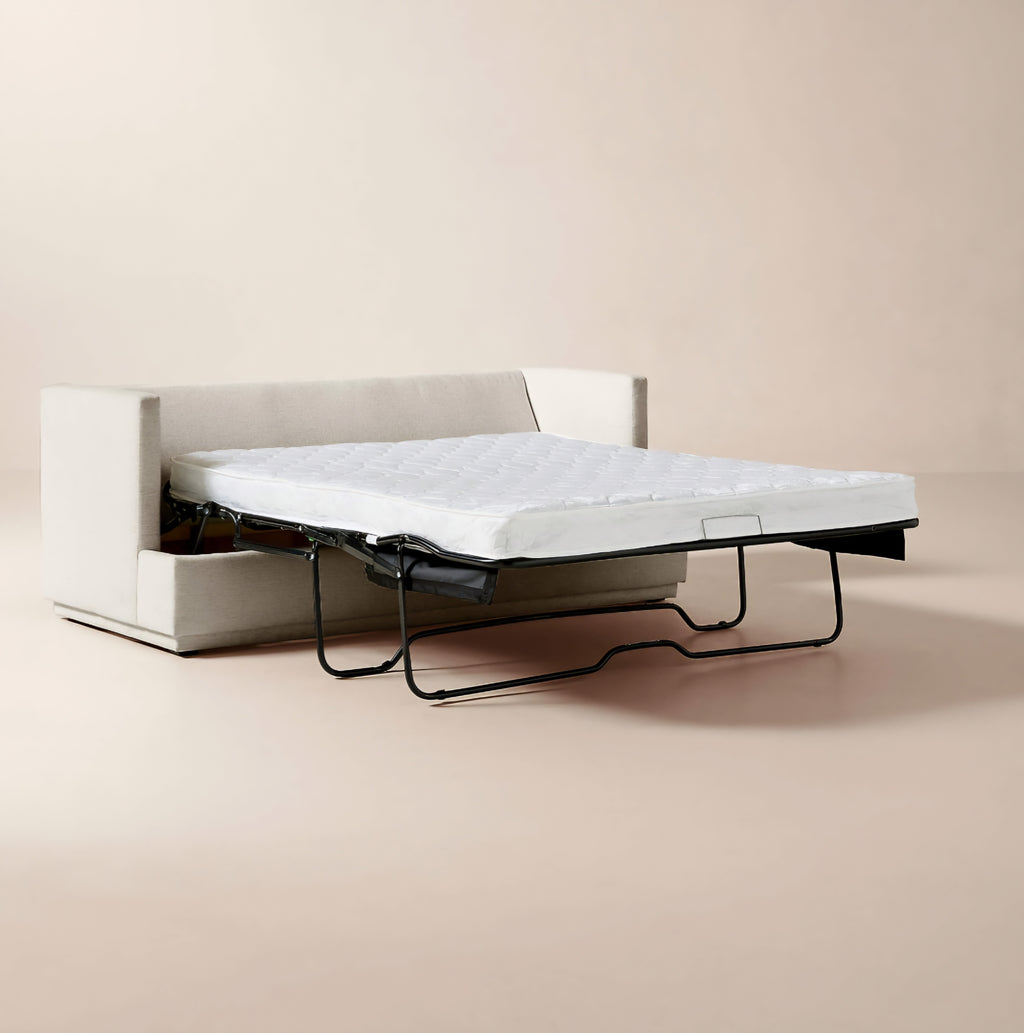 THE ONE × Seneca — Off-White Performance Fabric Sleeper Sofa