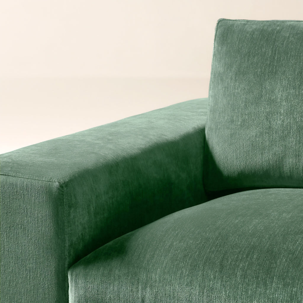 THE ONE × Berkeley — Jade Performance Velvet Sleeper 
91" Sleeper Sofa