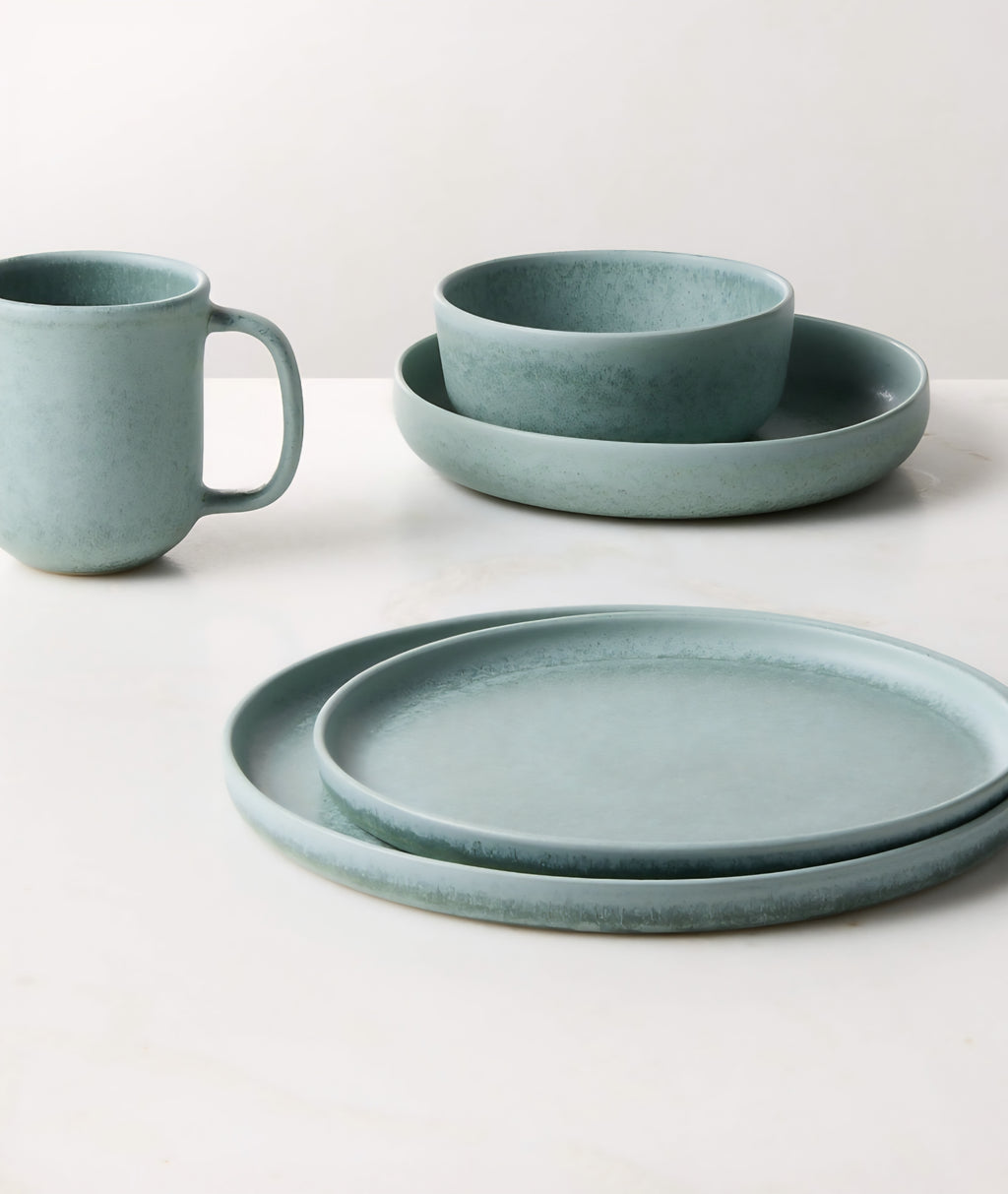 THE ONE × Drift — Reactive Glaze Mugs (Set of 6)