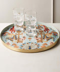 THE ONE × Regal — Monkeys Round Serving Tray