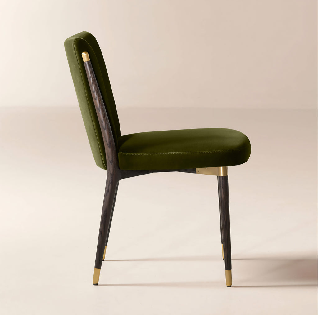 THE ONE × Norrie — Snow White Performance Fabric Armless Dining Chair