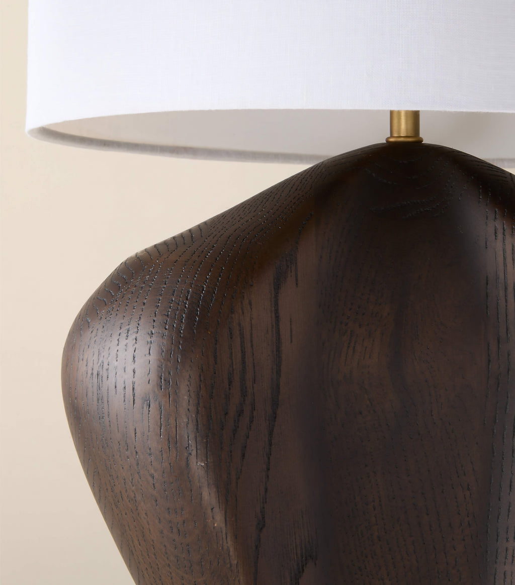 THE ONE × Press — Oak Wood Table Lamp