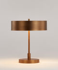 THE ONE × Zain — Brass Table Lamp with USB Port