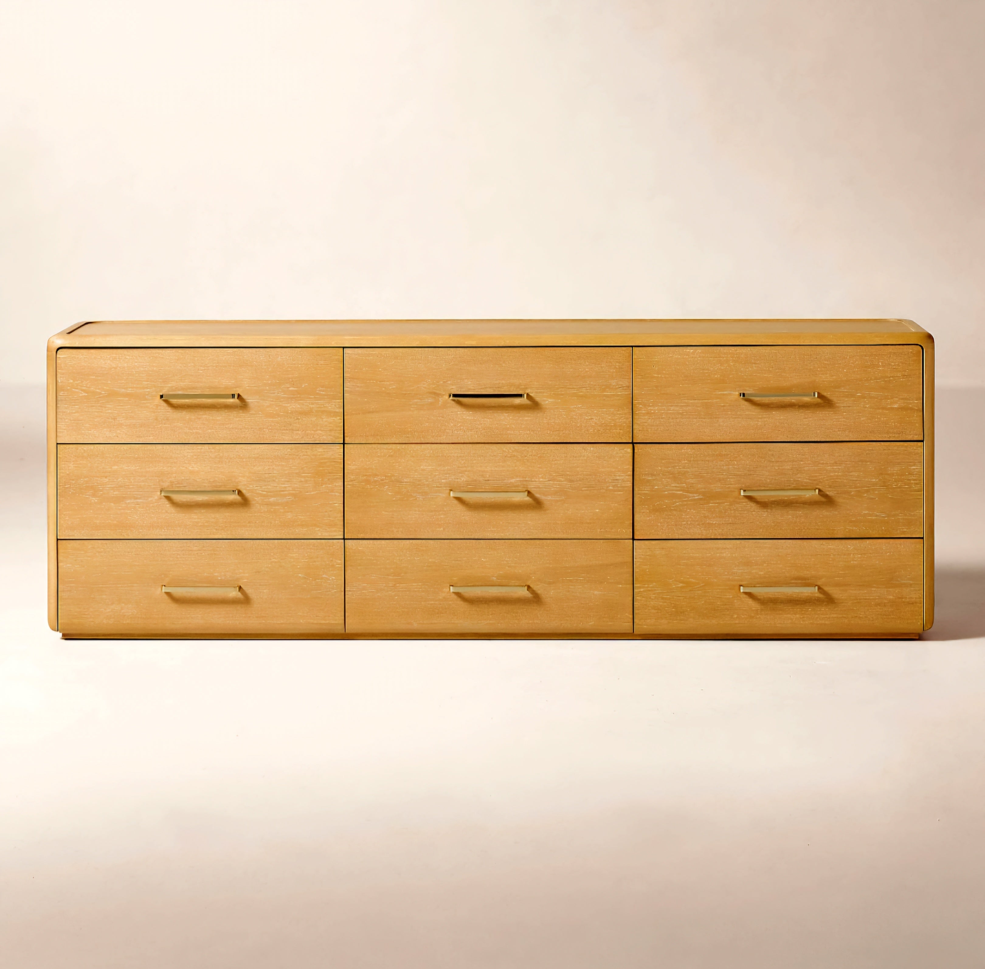 THE ONE × Abbott — 9-Drawer Wood Dresser
