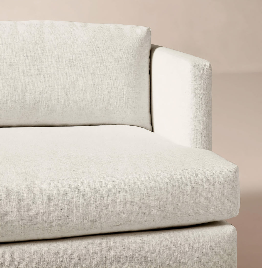 THE ONE × Seneca — Off-White Performance Fabric Sleeper Sofa