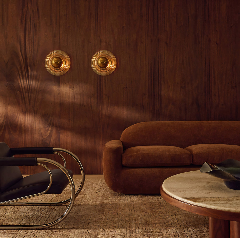 THE ONE × Loop — Chocolate Leather Accent Chair