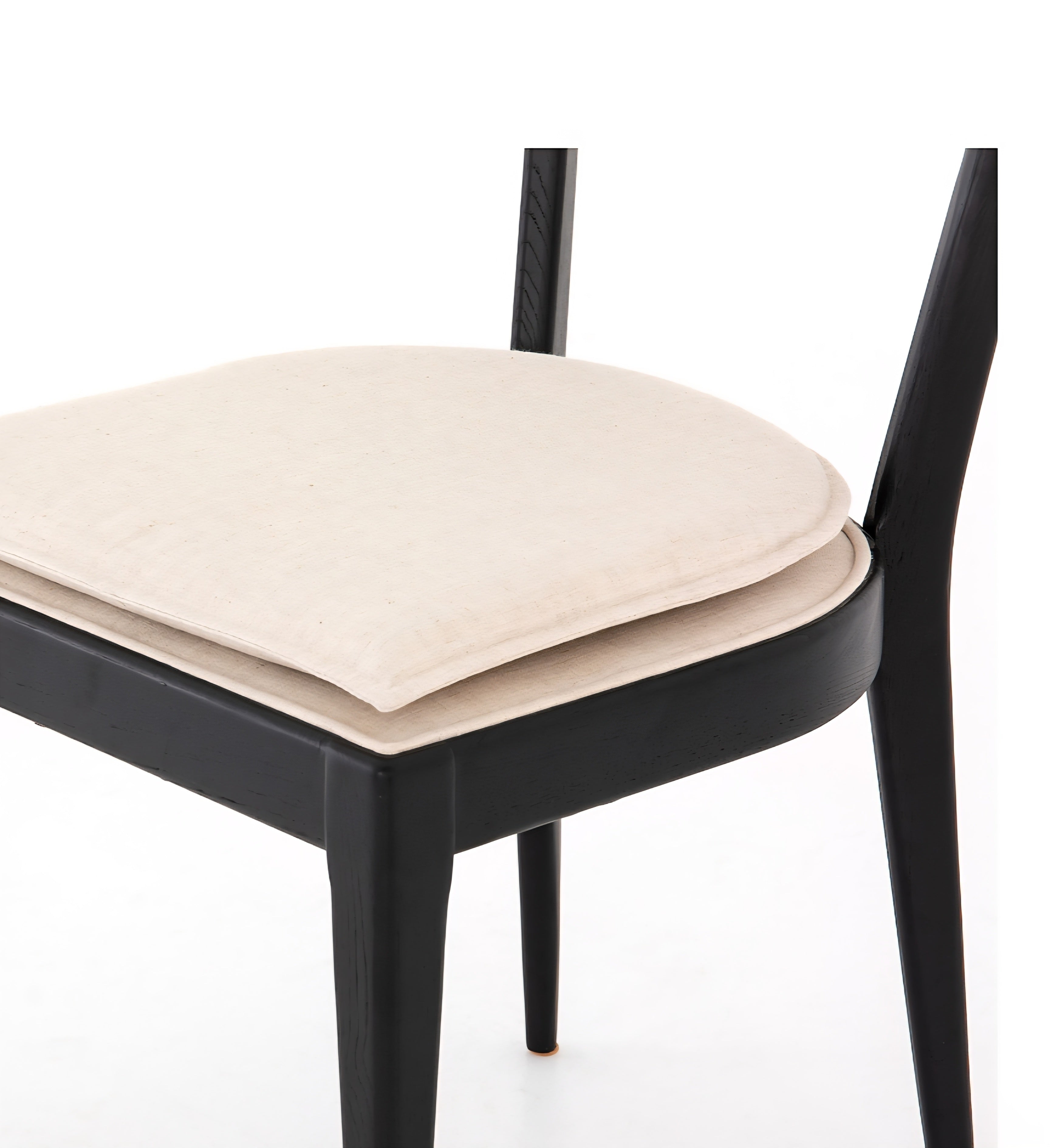 THE ONE × Libby — Light Brown Wood + Natural Cane Dining Chair