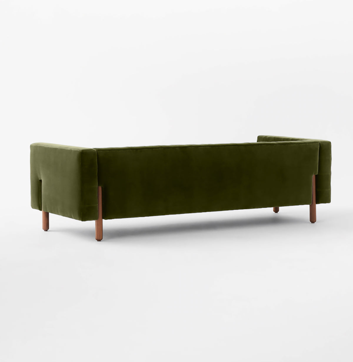 THE ONE × Marconi — Tufted Leather & Velvet Sofa